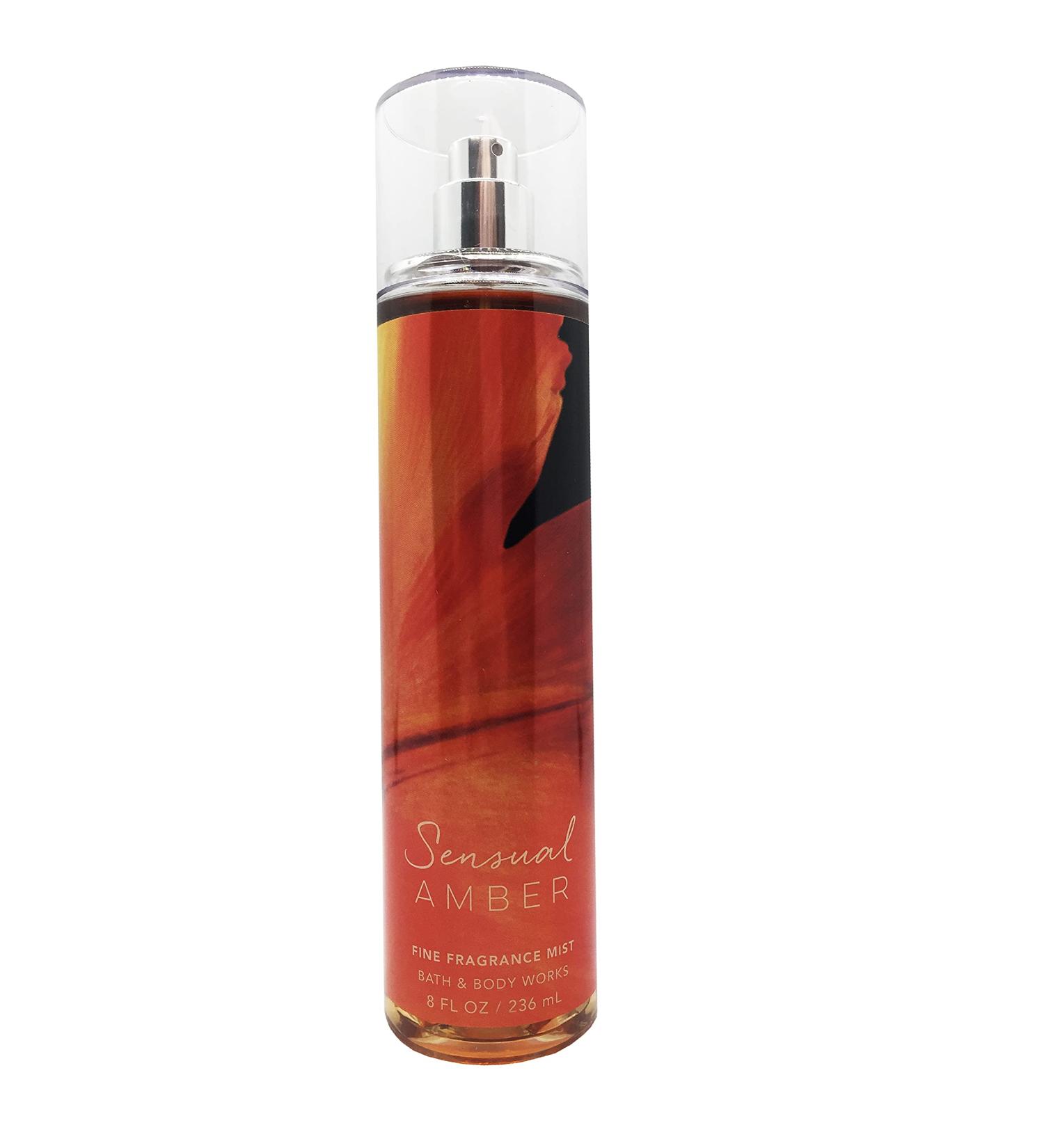 Bath Body Works Sensual Amber Fine Fragrance Mist 8.0 oz - Luxurious Scent for All-Day Refreshment - Buy Online on GoSupps.com