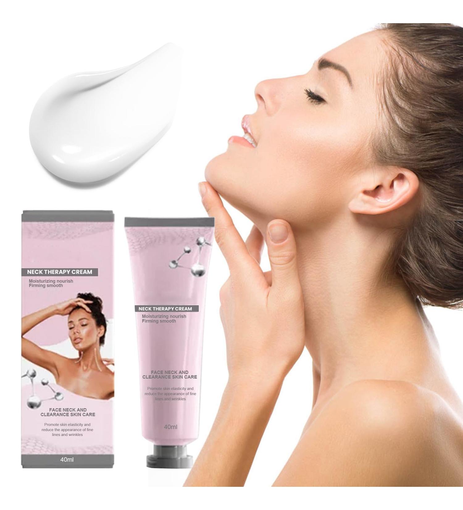Neck Firming Cream HERBENJOY Collagen Neck Cream For Wrinkles & Fine Lines Skin Tightening and Crepe Skin Repair Cream 40ml - Buy Online on GoSupps.com