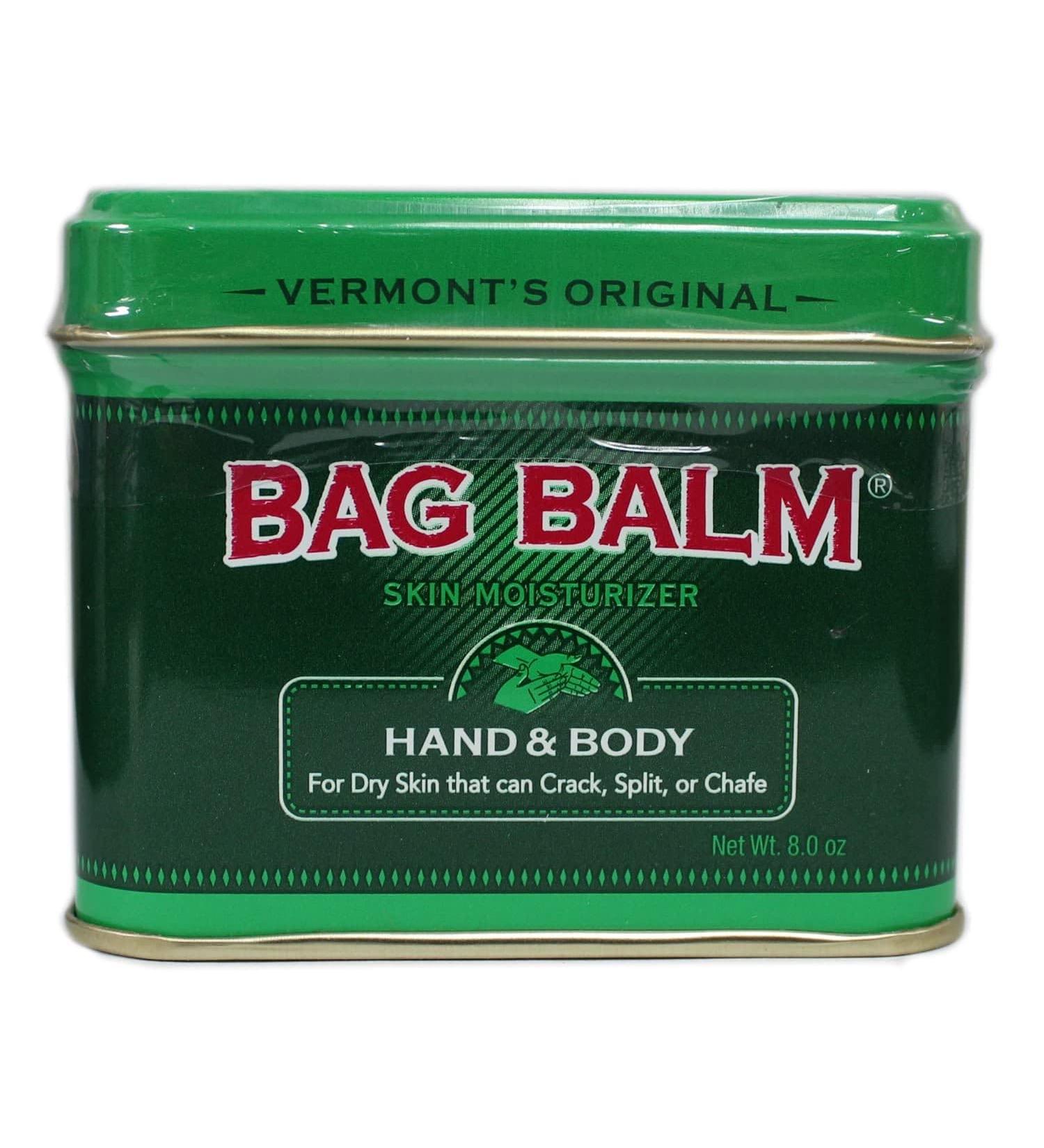 Vermont's Original Bag Balm 24oz - Moisturizer for Dry Skin, Heels, Cracked Hands, Dog Paws - Buy Online on GoSupps.com