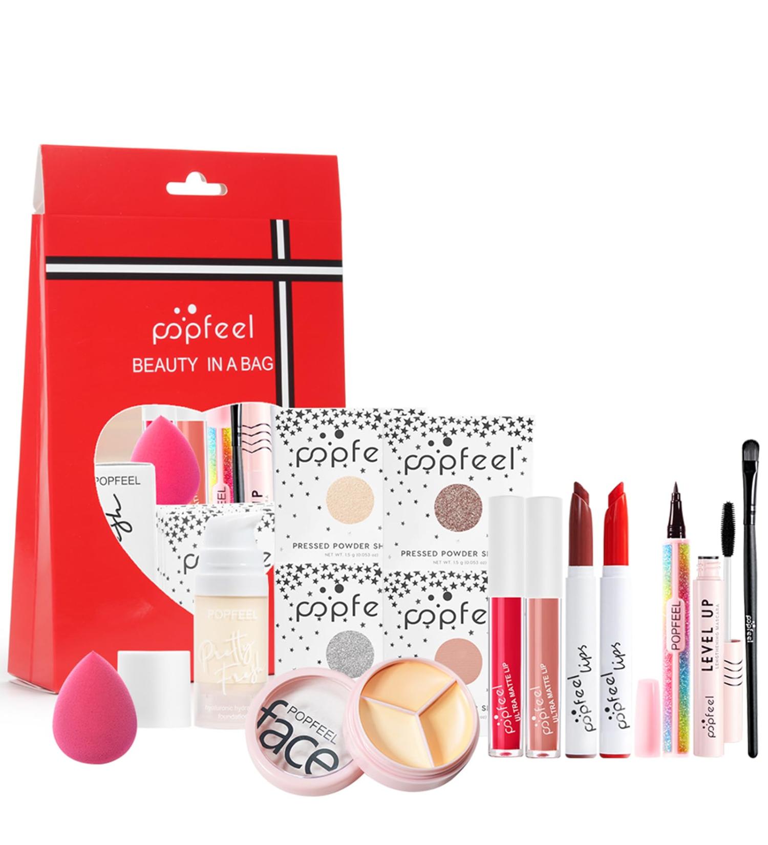 Makeup Kit Makeup Set All in One Makeup Kit for Women Includes Eyeshadow Palette Foundation Concealer Lipstick Eyeliner Make up Brushes Eyebrow Makeup Gift Set for Women Girls & Teens #2 - Buy Online on GoSupps.com