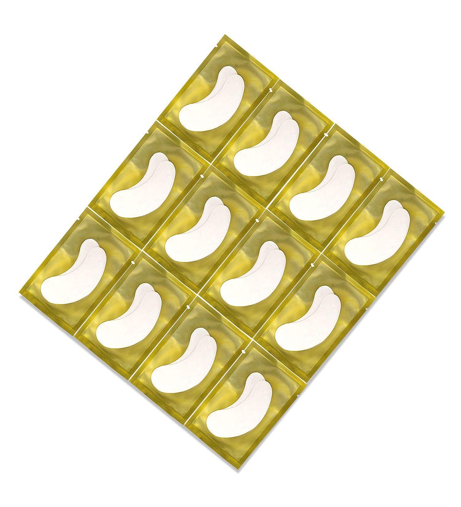 50 Pairs Eyelash Extension Stickers - Gel Pads to Prevent Stains & Makeup Residues | Beauty Tools for Flawless Lashes - Buy Online on GoSupps.com