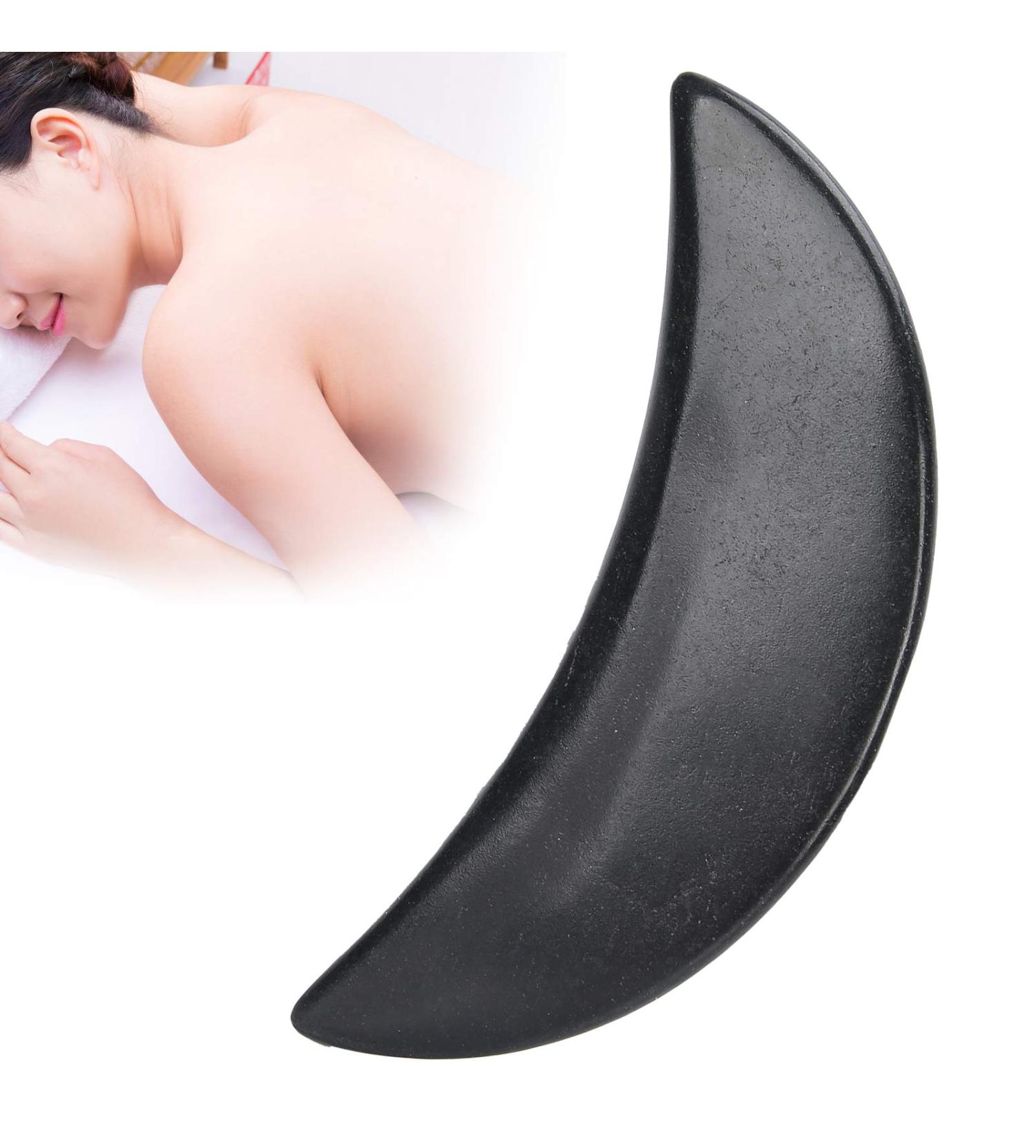 Gua Sha Stein & Massage Tools for Home Spa | Hot & Cold Basalt Stones for Relaxation & Wellness - Buy Online on GoSupps.com