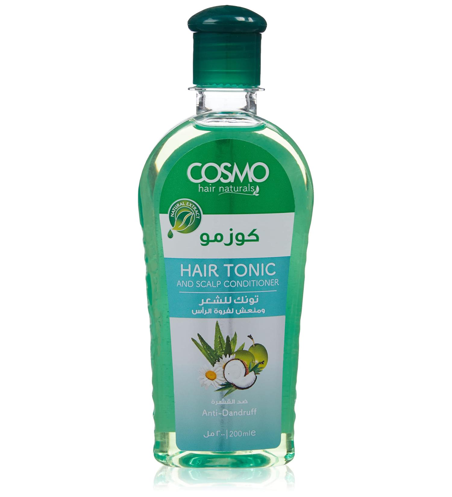COSMO Hair Tonic Enriched Hair Oil 200 ml | Nourishing Formula for Healthy Hair - Shop Internationally! - Buy Online on GoSupps.com