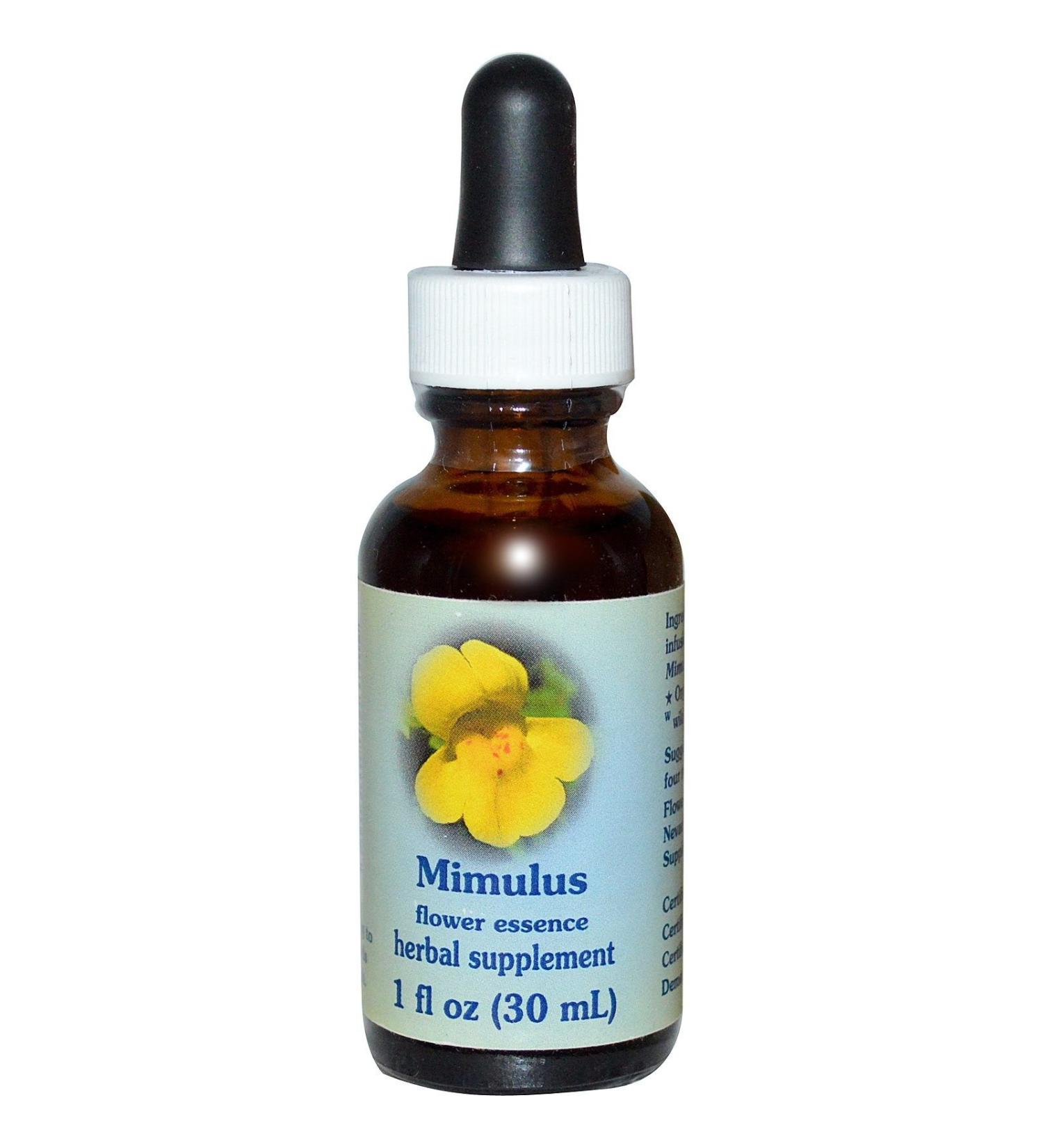 Flower Essence Healing Herbs Mimulus Dropper - 1 fl oz