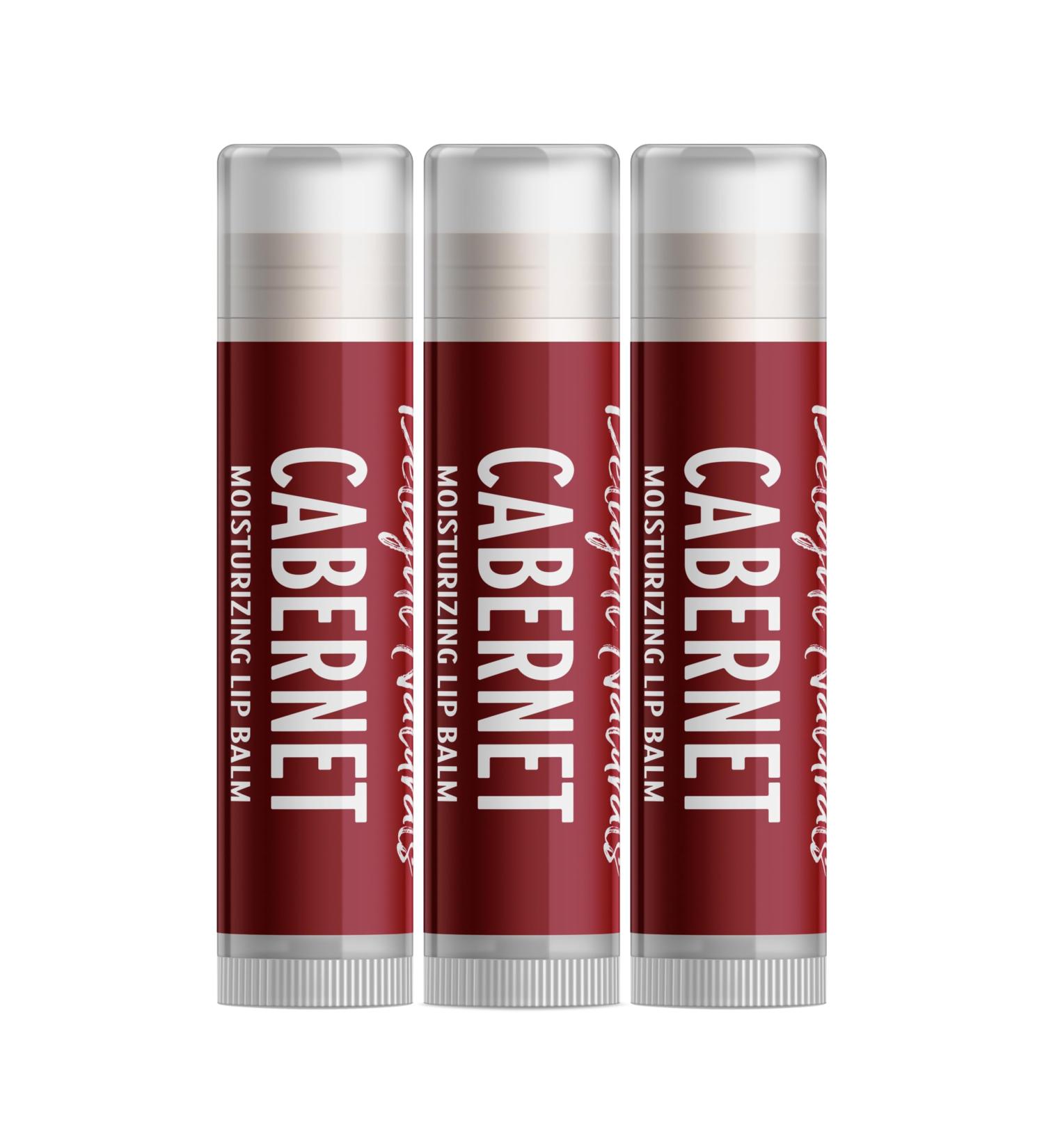 Delight Naturals Cabernet Wine Lip Balm - Three Pack 3 Pack - Buy Online on GoSupps.com
