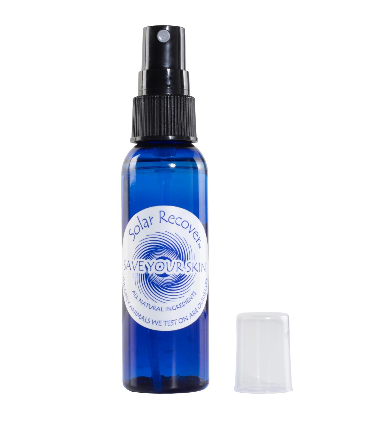 Solar Recover After Sun Moisturizing Spray Travel Size - Hydrating Facial & Body Mist for Sunburn Relief with Vitamin E & Calendula | 2460 Sprays - Buy Online on GoSupps.com