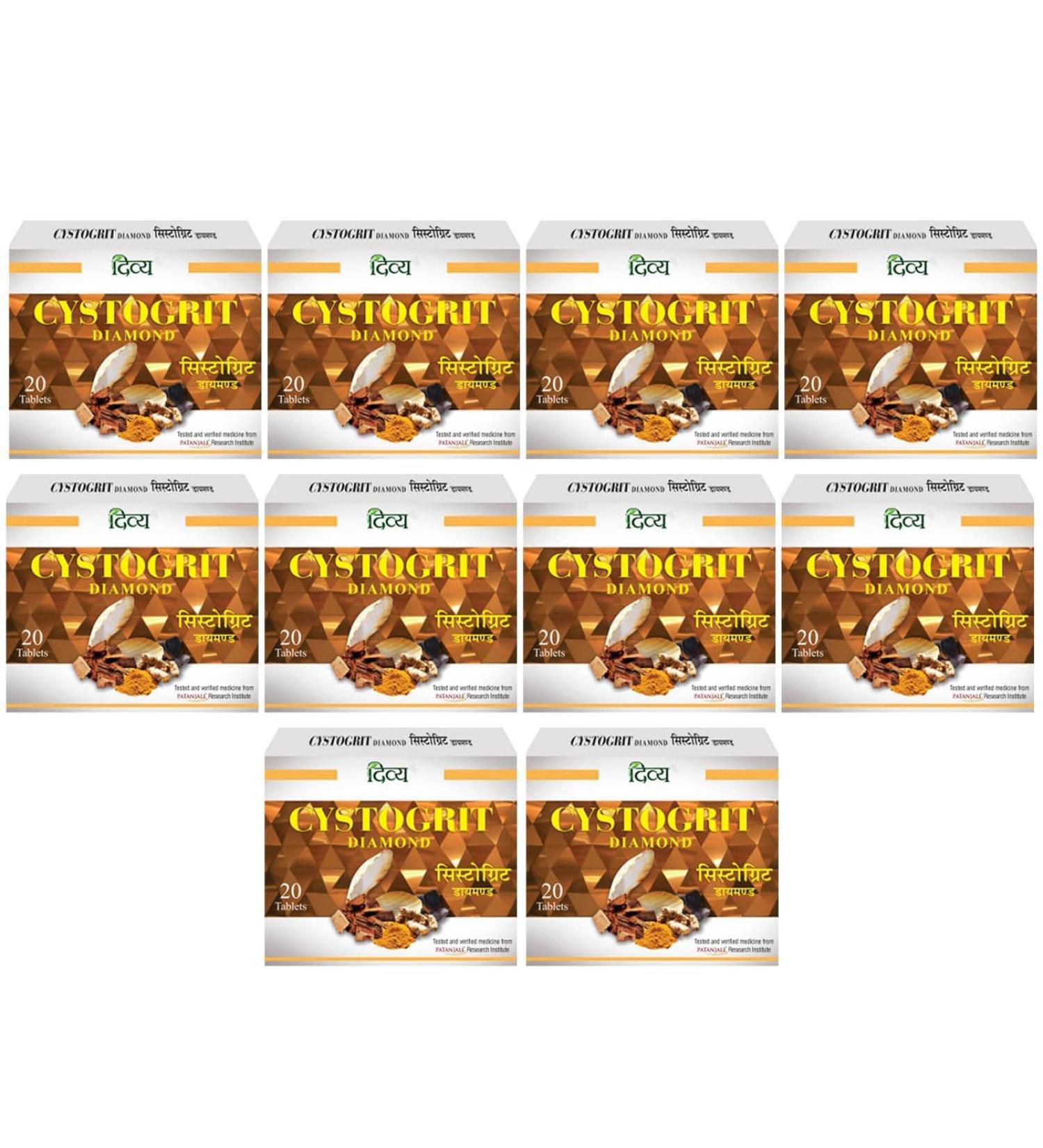 Cystogrit Diamond Tablet (20 Tab) Pack of 10