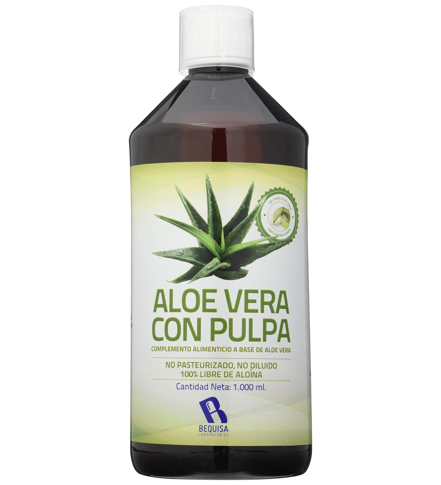  Bequisa Bequisa Aloe Vera with Pulp 1000 ml - Buy Online on GoSupps.com