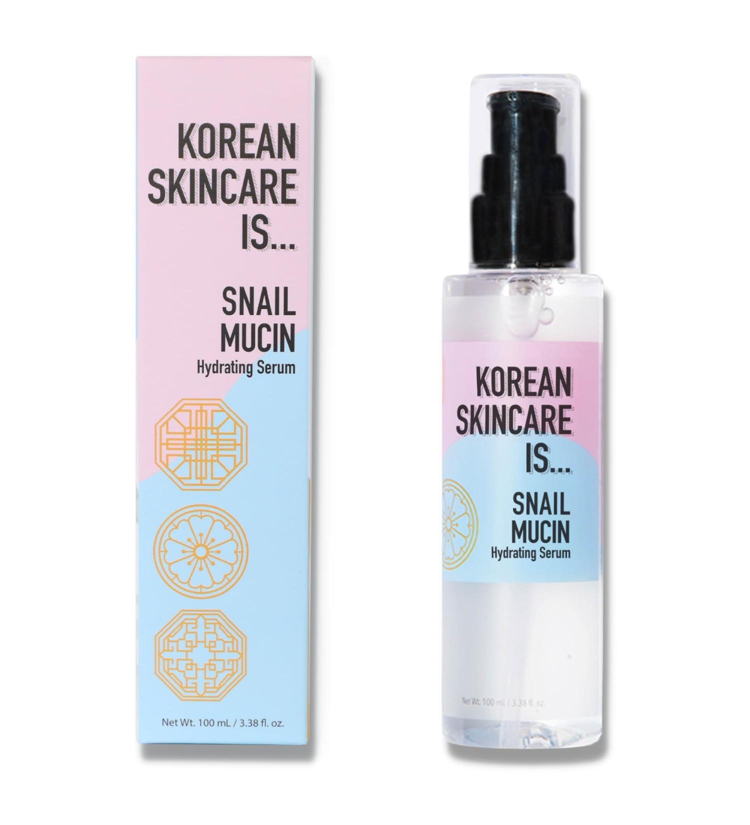 Elizabeth Mott Snail Mucin Face Serum - Deep Moisture Hydrating Skincare for Clear Skin 97% Snail Secretion Combats Dullness & Fine Lines Cruelty-Free 100ml - Buy Online on GoSupps.com