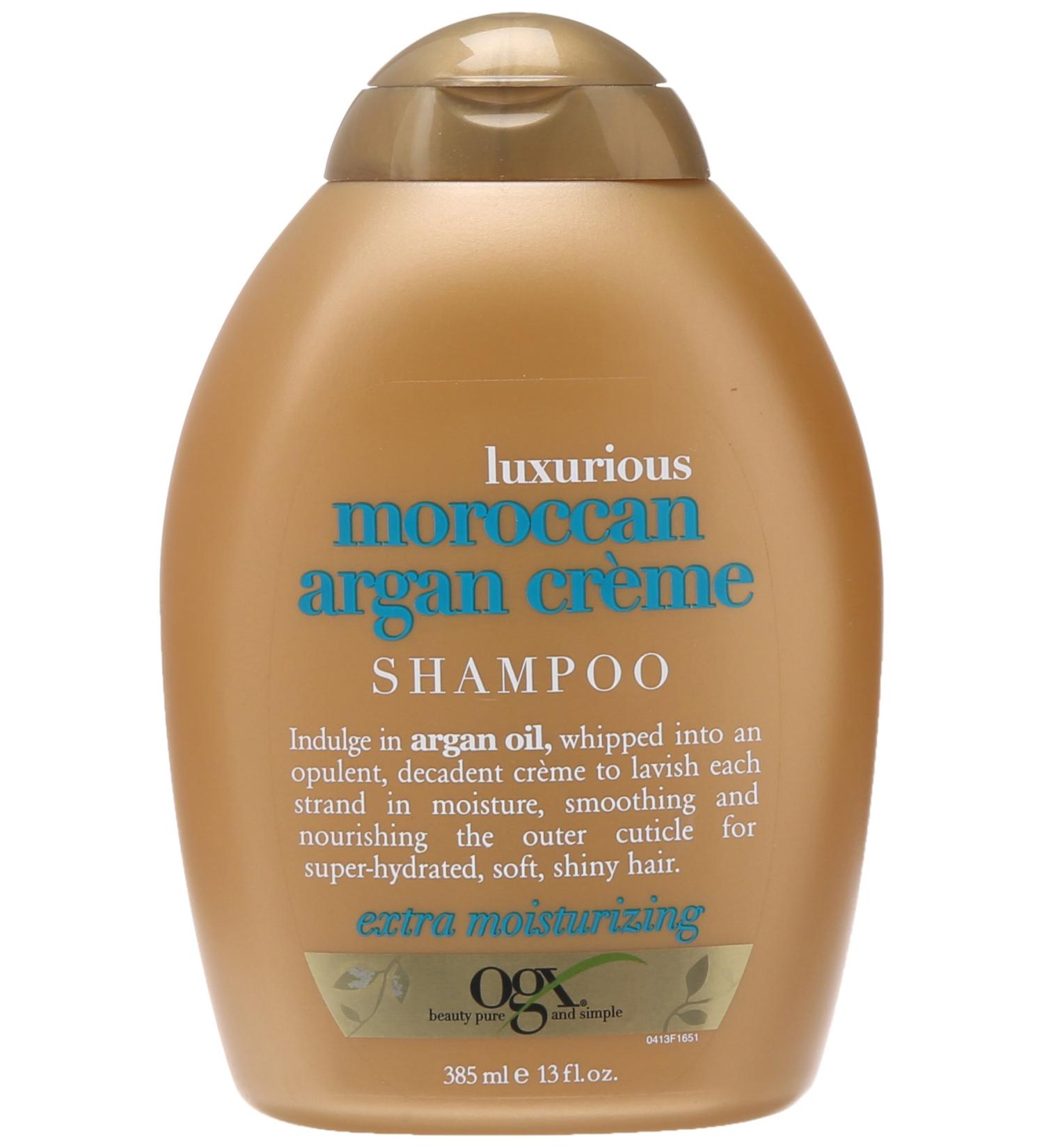 OGX Moroccan Argan Oil Shampoo - Luxurious 13 oz Hydrating Shampoo for All Hair Types - International Shipping Available - Buy Online on GoSupps.com