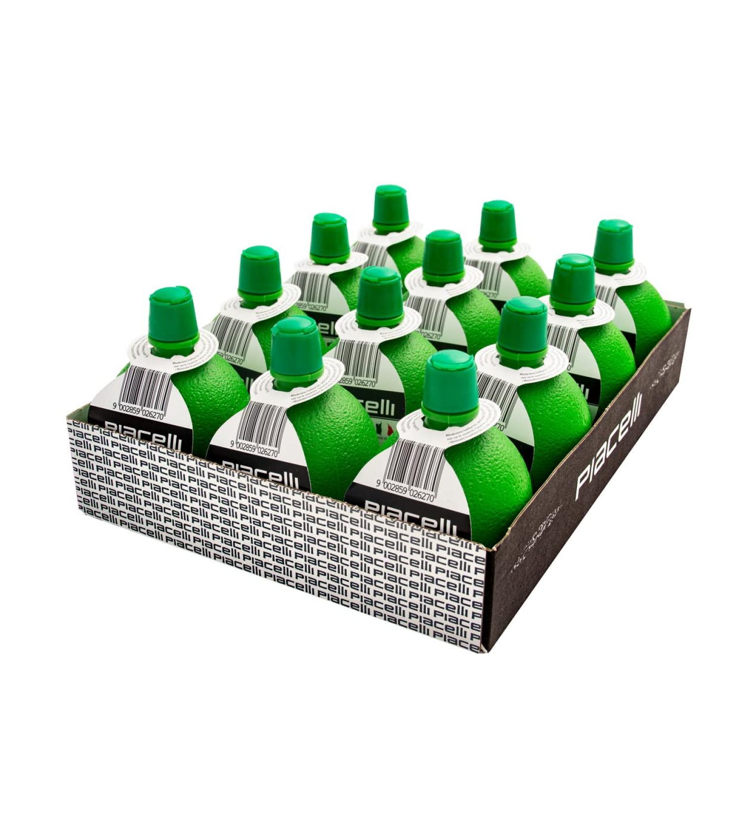 Piacelli - Citrigreen met limoenaroma 200ml - Tray 12 stuks