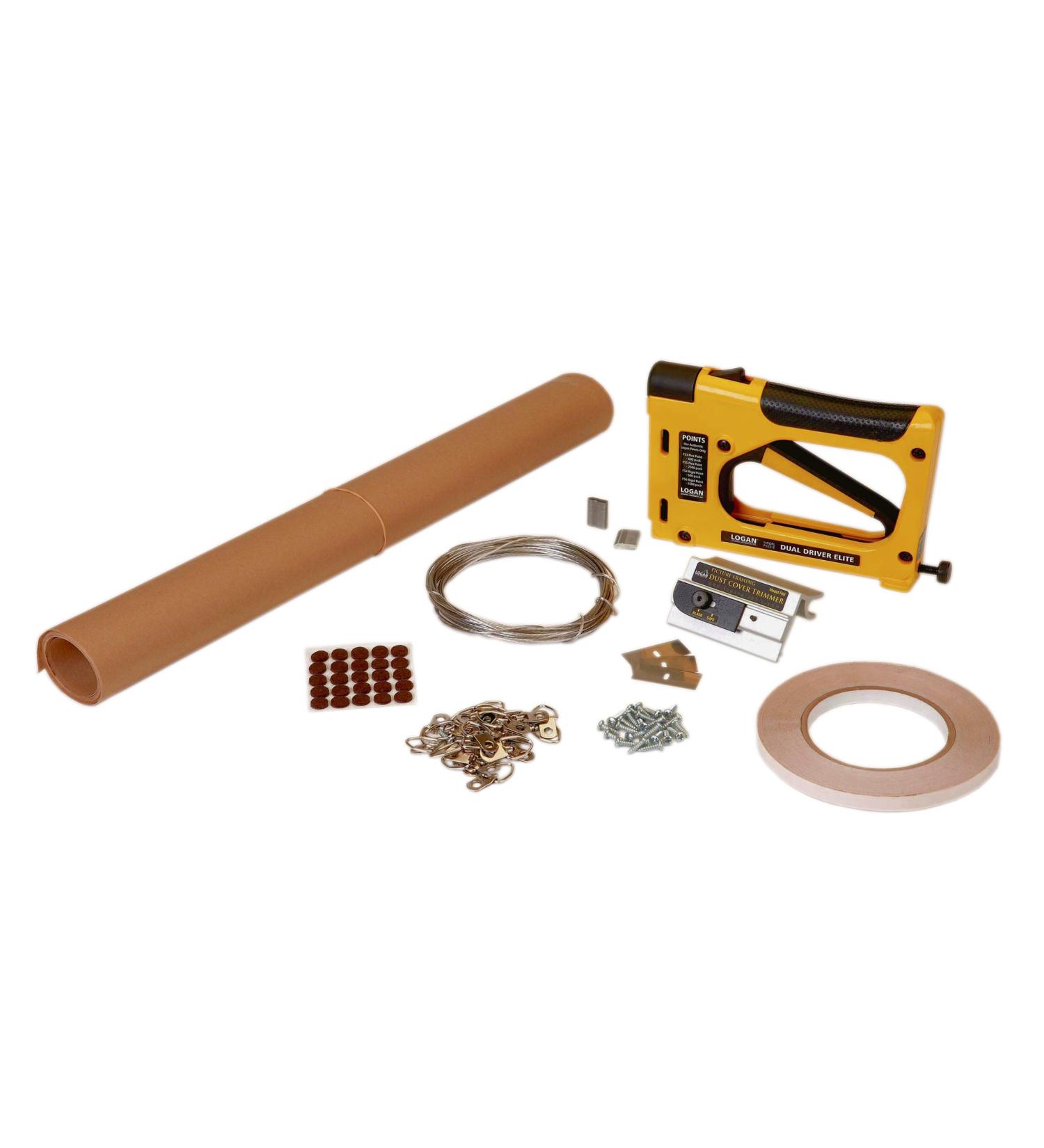 Logan Deluxe Frame Finishing Kit (F500-3) - Complete 1-Pack Set for Professional Framing - Buy Online on GoSupps.com