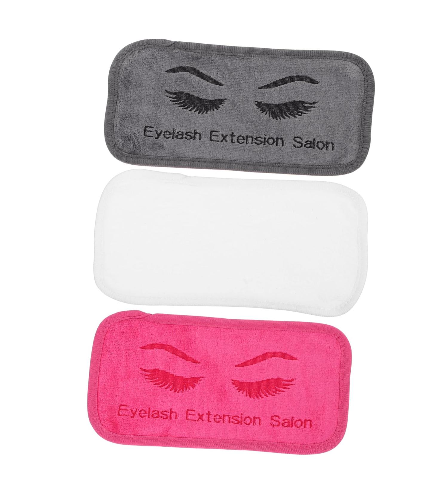FRCOLOR 3PCS Eyelash Extension Headbands | Skin-Friendly Grafting Forehead Cushions & Tools for Perfect Lash Application - Buy Online on GoSupps.com
