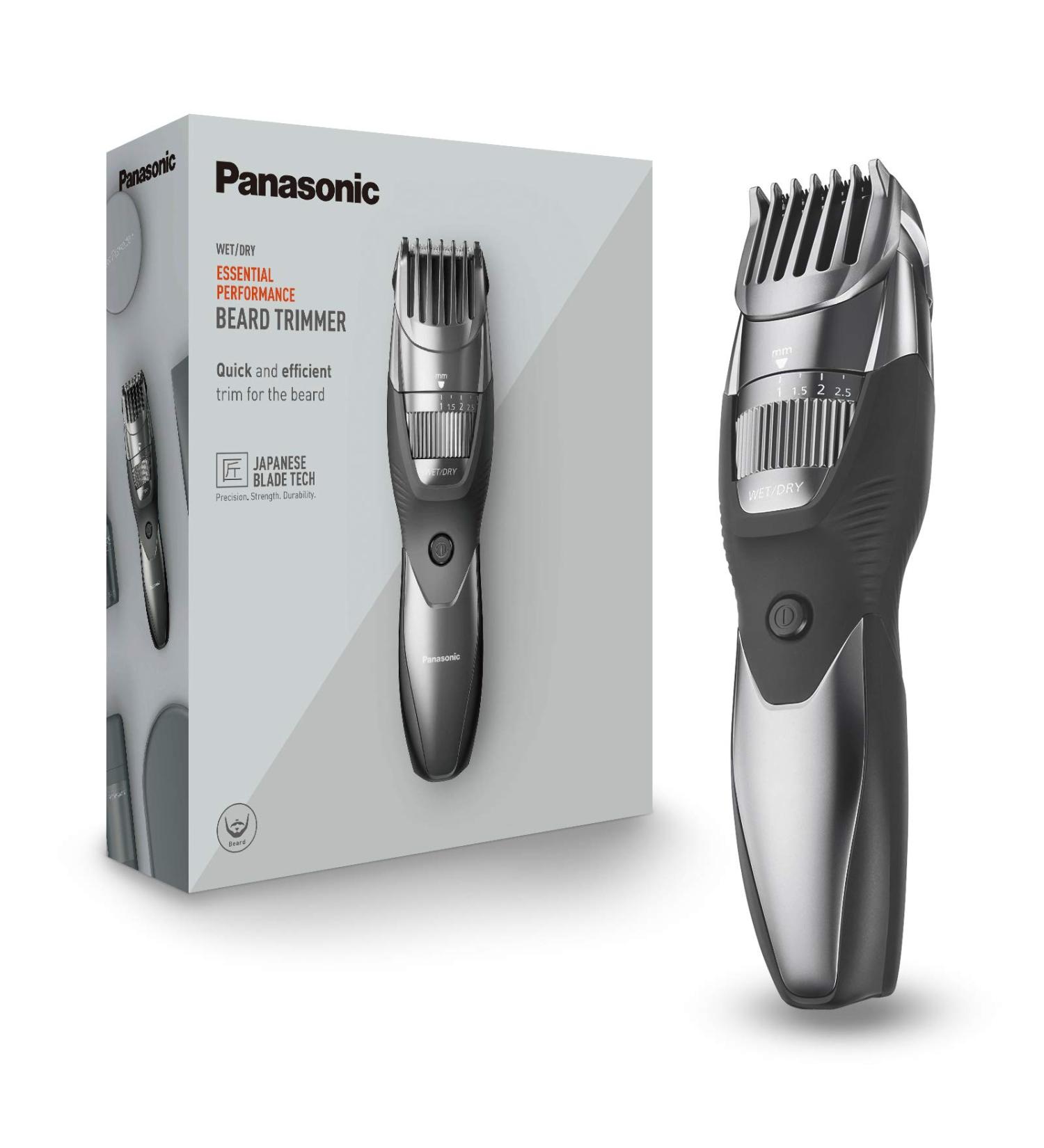Buy Panasonic ER-GB 44 Washable Beard Trimmer - Silver | International Shipping Available - Buy Online on GoSupps.com