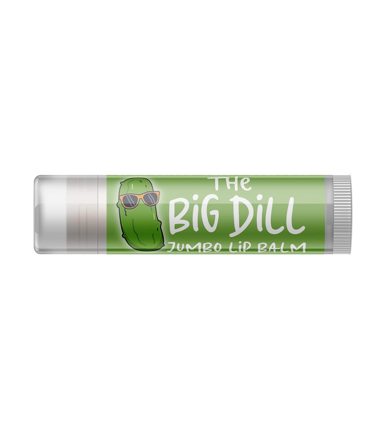 Buy The Big Dill JUMBO Dill Pickle Lip Balm - 0.50 oz | Moisturizing & Unique Flavor | International Shipping Available - Buy Online on GoSupps.com