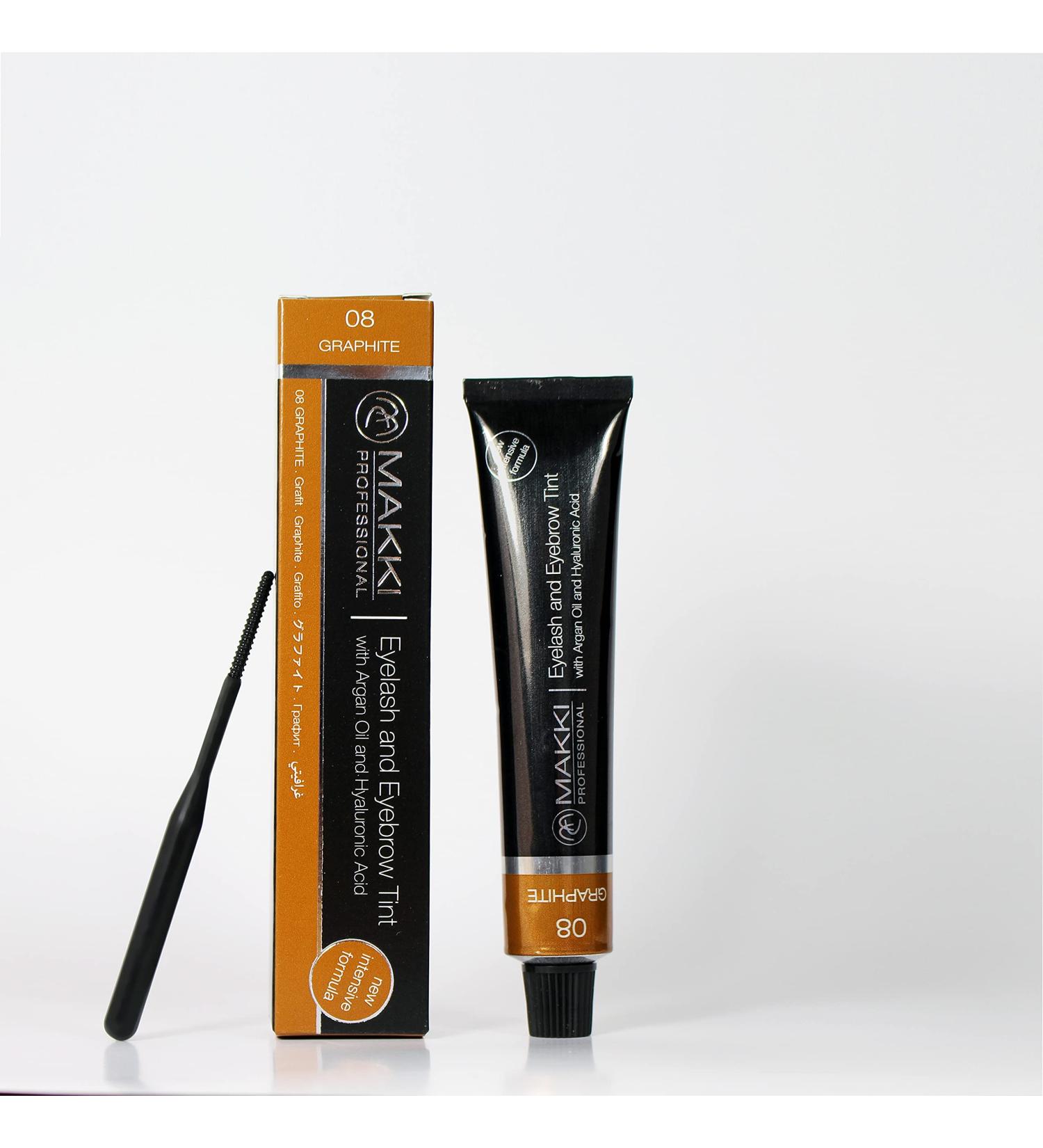  Makki Makki Intensive Professional Eyelash and Eyebrow Tint with Argan Oil and Huauronic Acid 08 Graphite Blonde 22 ml - Buy Online on GoSupps.com