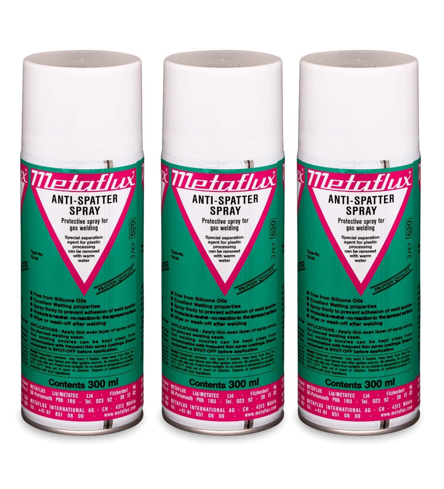 Anti-Spatter prevent adhesion of welding beads Keeps nozzles clean Special separating agent 70-04 Metaflux (3) - Buy Online on GoSupps.com