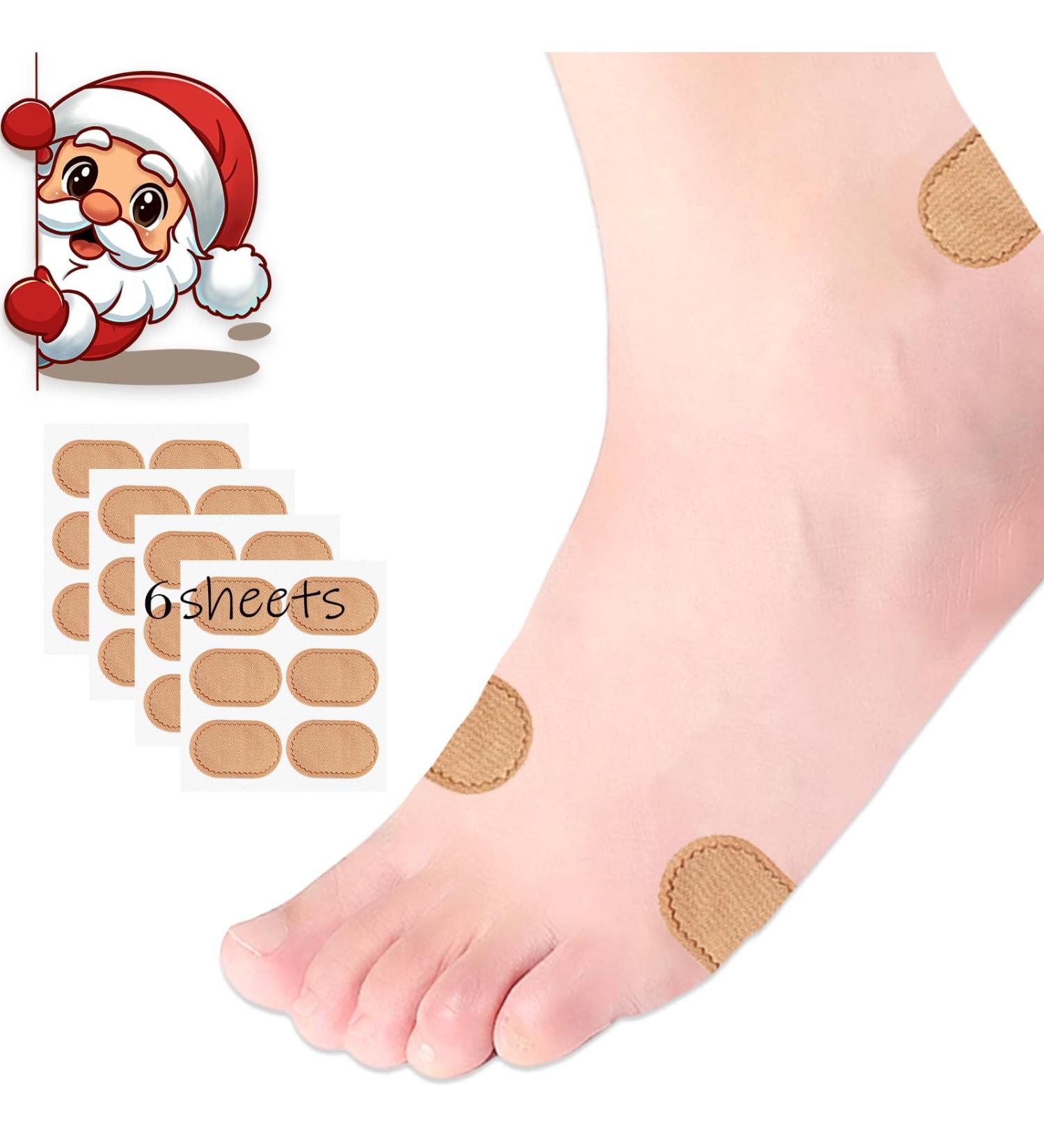 Bunion Pads for Pain Relief | Adhesive Moleskin Cushion Protectors - 36 Pieces for Ultimate Shoe Comfort - Buy Online on GoSupps.com