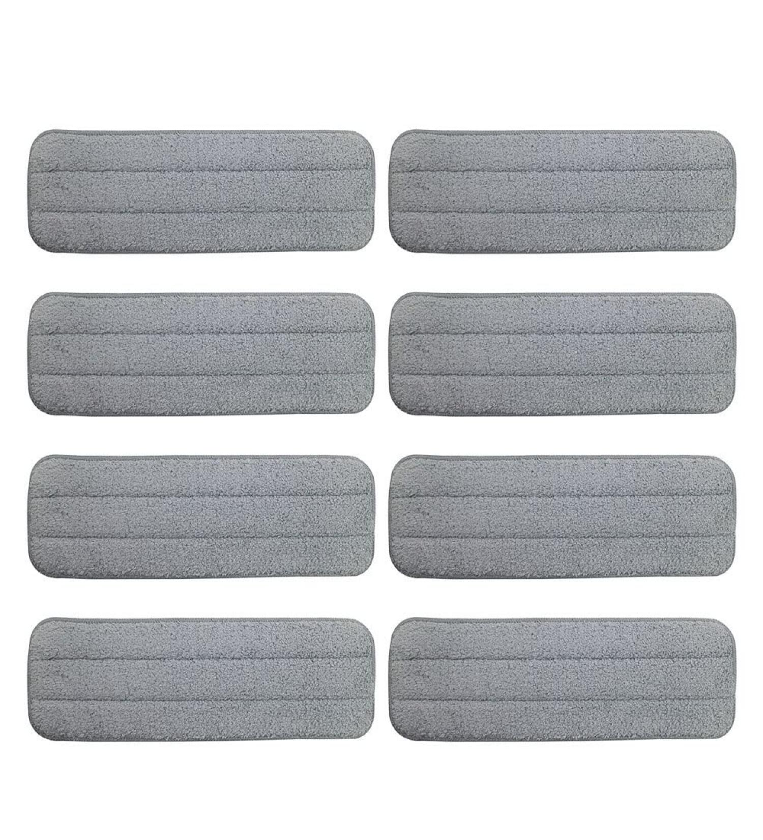 Mop for Deerma TB500 TB800 for Xiaomi for Mijia Water Spray Mop 360 Rotating Cloth Head Wooden Carbon Fiber Cloth (Color : 8 PCS) - Buy Online on GoSupps.com