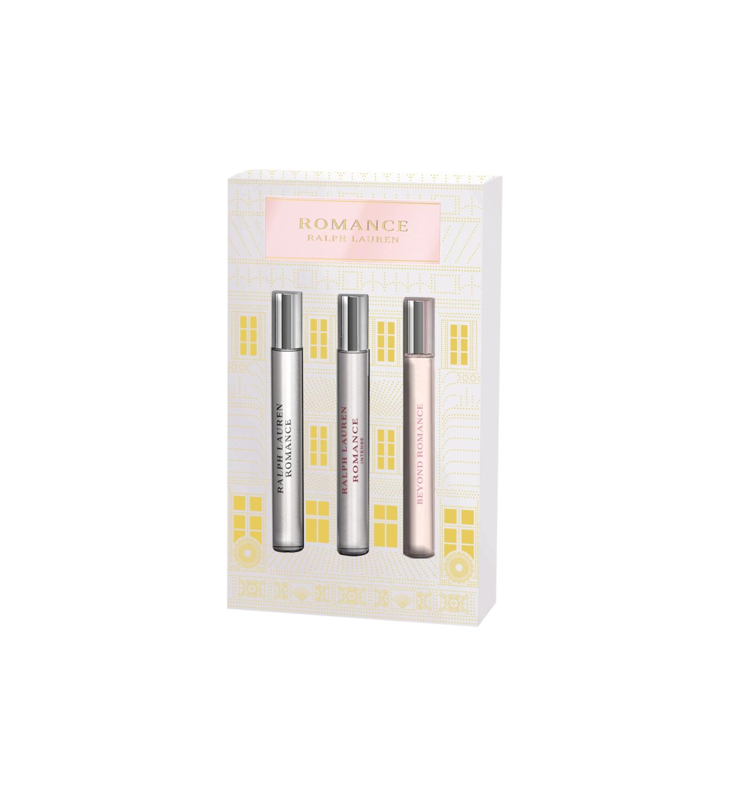 Ralph Lauren - Romance Discovery Perfume Set - 3-Piece Travel Size Set - Floral Scented Fragrances with Rose Sandalwood Vanilla & Jasmine Notes - 0.3 Fl Oz Each - Buy Online on GoSupps.com