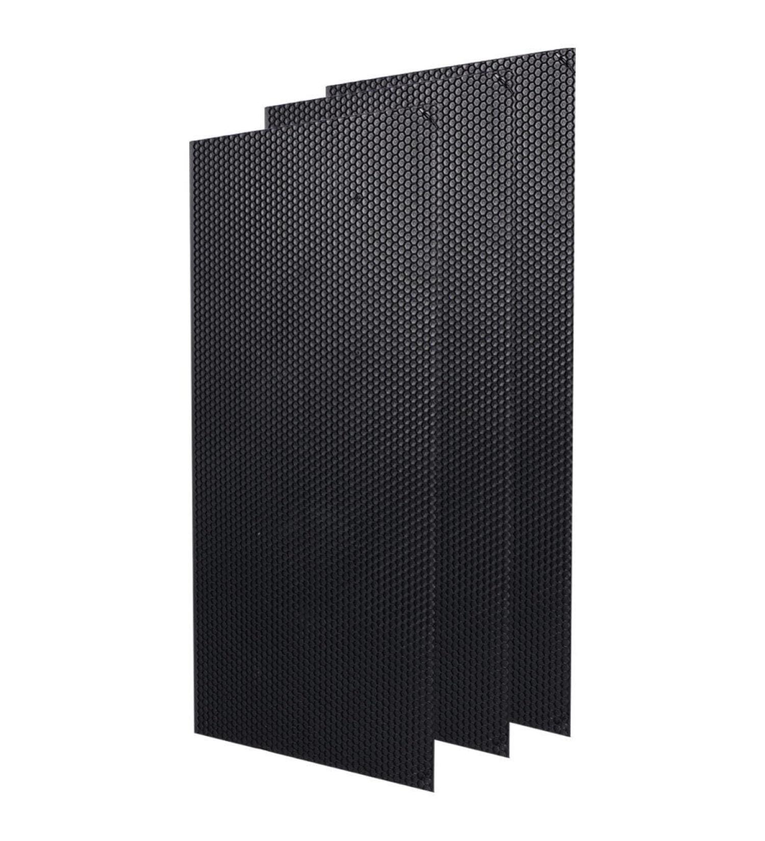 GANAZONO 6 Pcs Nest Foundation Beeswax Honey Frame Foundation Honeycomb Beekeeping Equipment Waxed Hive Deep Black 42.5X21.4CM - Buy Online on GoSupps.com
