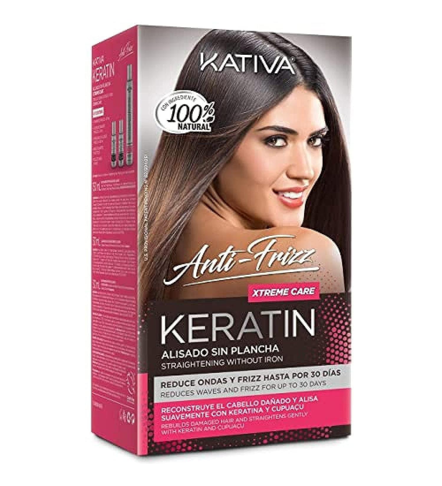 KATIVA Keratin Antifrizz Conditioner - 30 Days Extreme Care 285ml | Smooth & Frizz-Free Hair - International Shipping Available - Buy Online on GoSupps.com