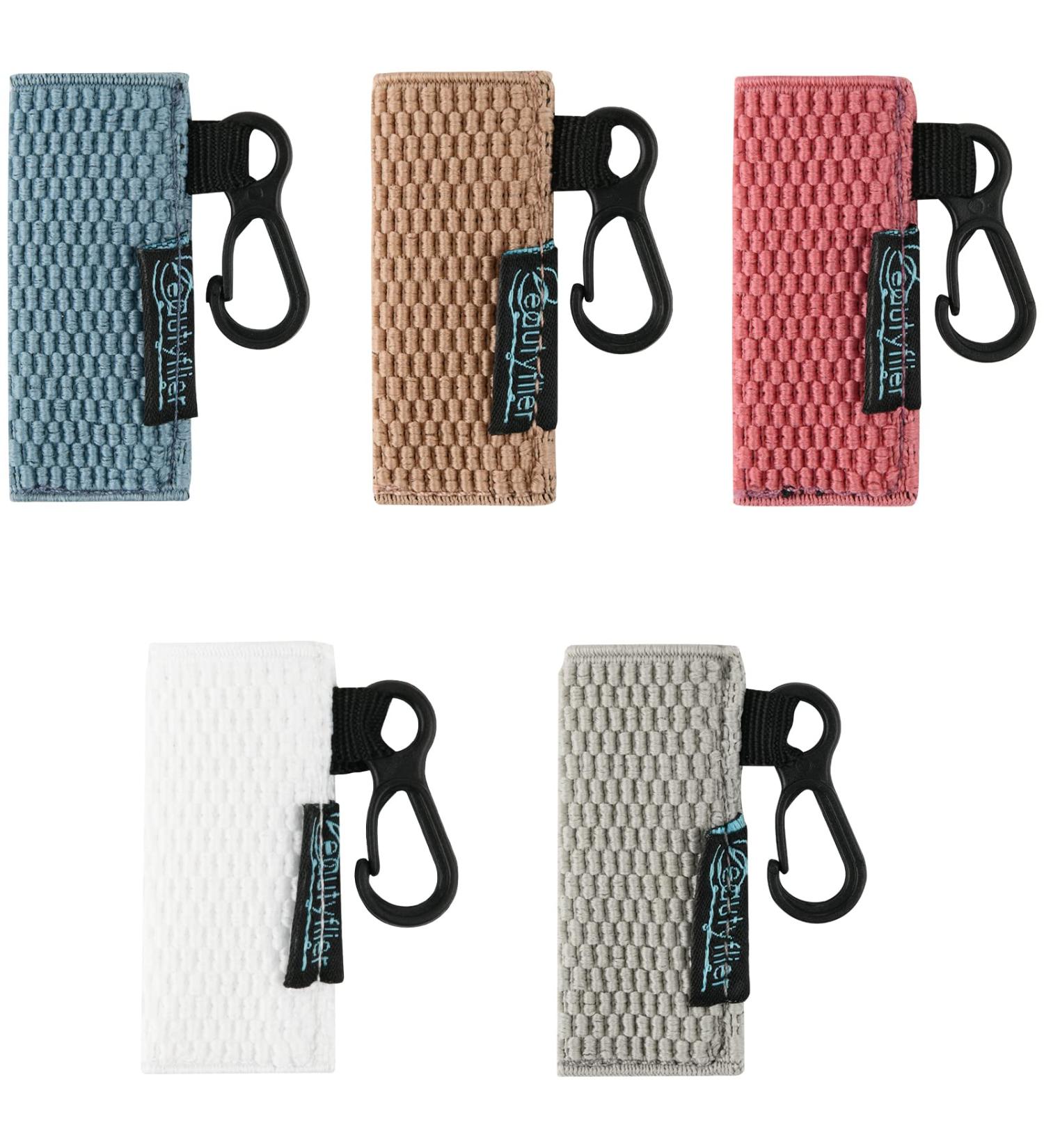 Beautyflier Chapstick Holder Bulk Pack - Lip Balm Sleeve Pouch for Burts Bees & Lip Gloss Tubes - Compatible with Olbas Inhaler - Leather in Multiple Colors - Buy Online on GoSupps.com