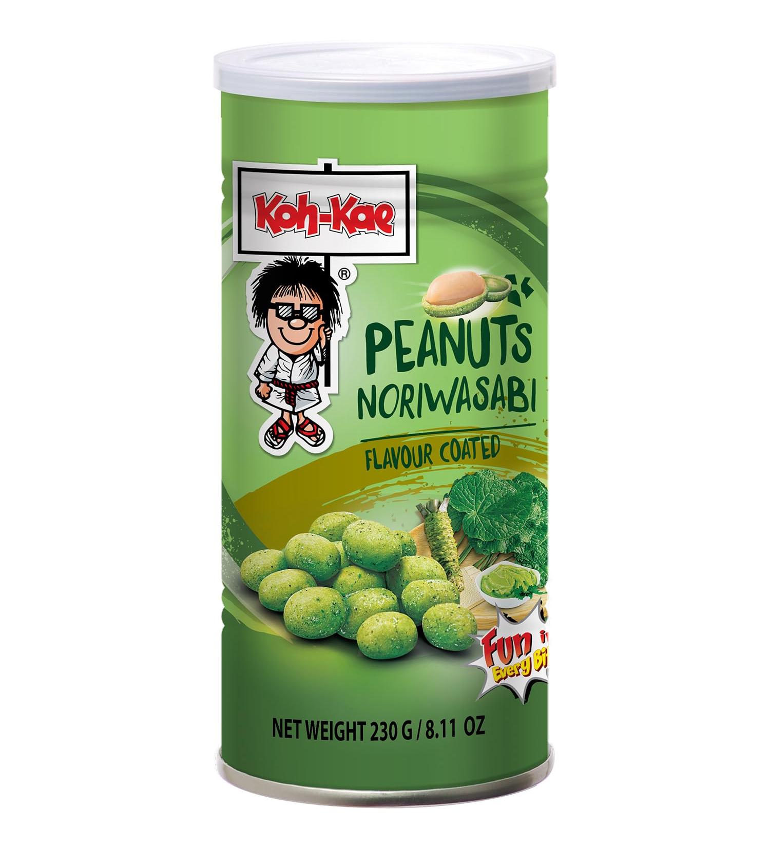 KOH-KAE - Peanuts with Wasabi Nori - (1 X 230 GR) - Buy Online on GoSupps.com