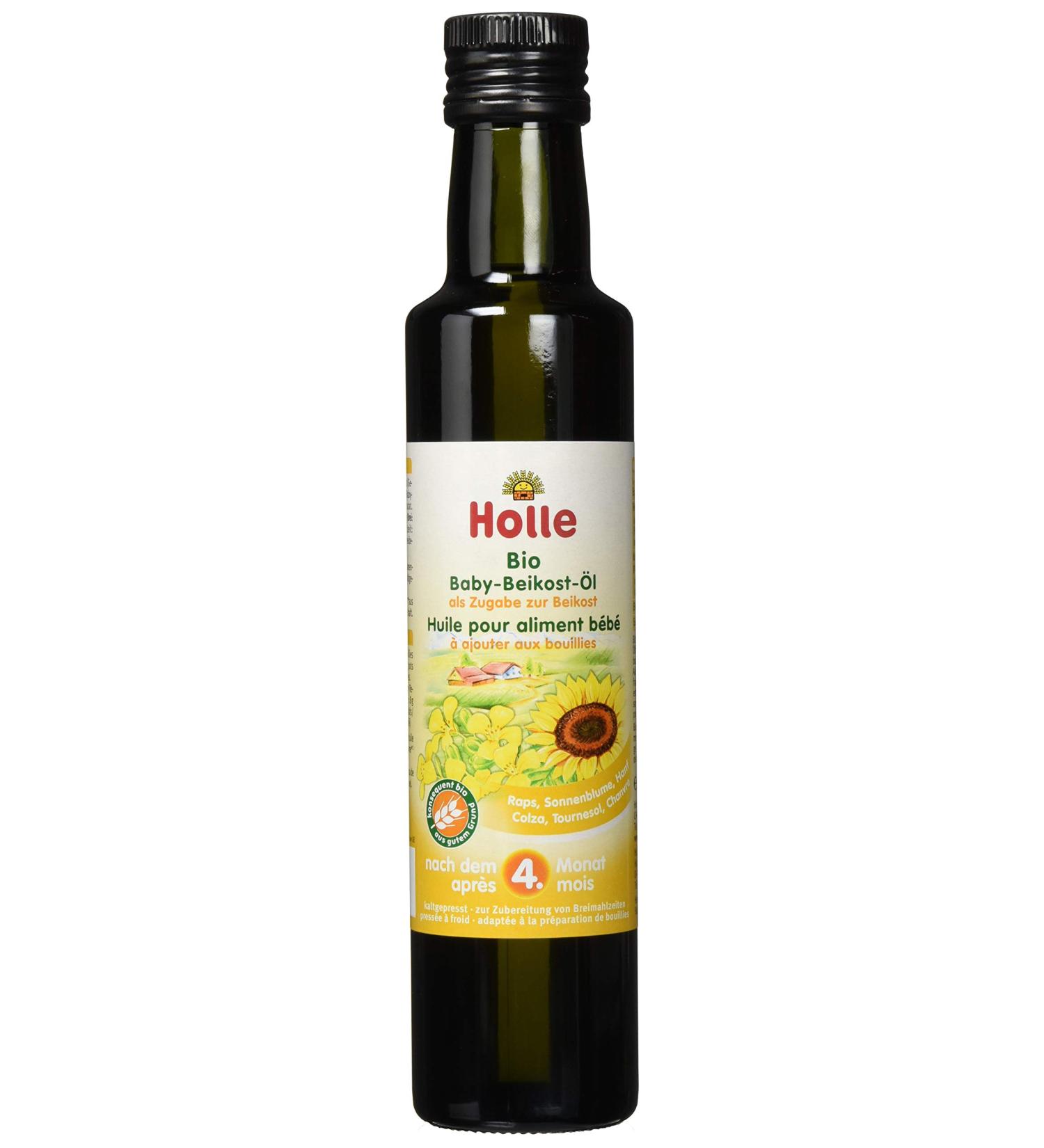 Holle Organic Baby Food Oil - Pack of 2 (2 x 250 ml) | Premium International Shipping - Buy Online on GoSupps.com