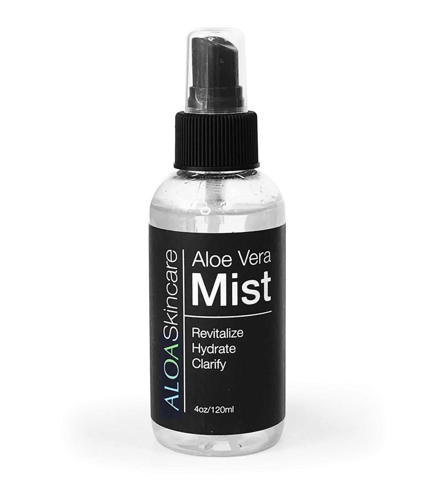 ALOA Skincare Aloe Mist - Organic 4oz Face Spray for Clear Skin | International Shipping Available - Buy Online on GoSupps.com
