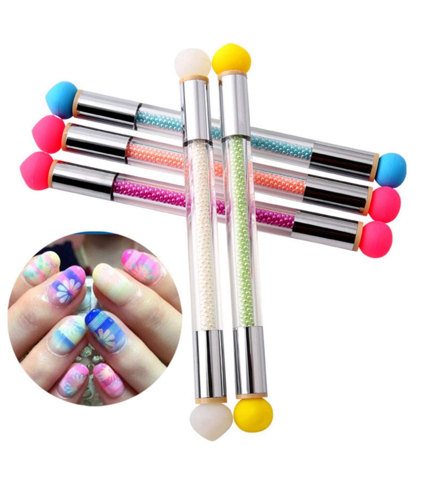 5 Pieces Nail Art Tools Set | Professional Removable Smudge Pens for DIY Manicure - Buy Online on GoSupps.com