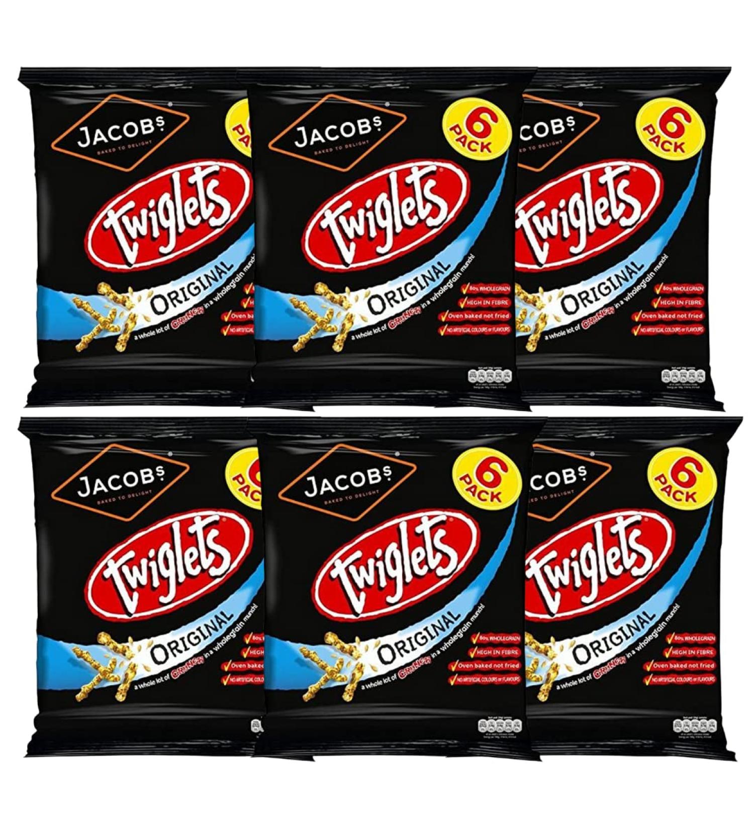 Snack Pack Bundle with Twiglets Original 24g 36 Bags Total (6 Pack)