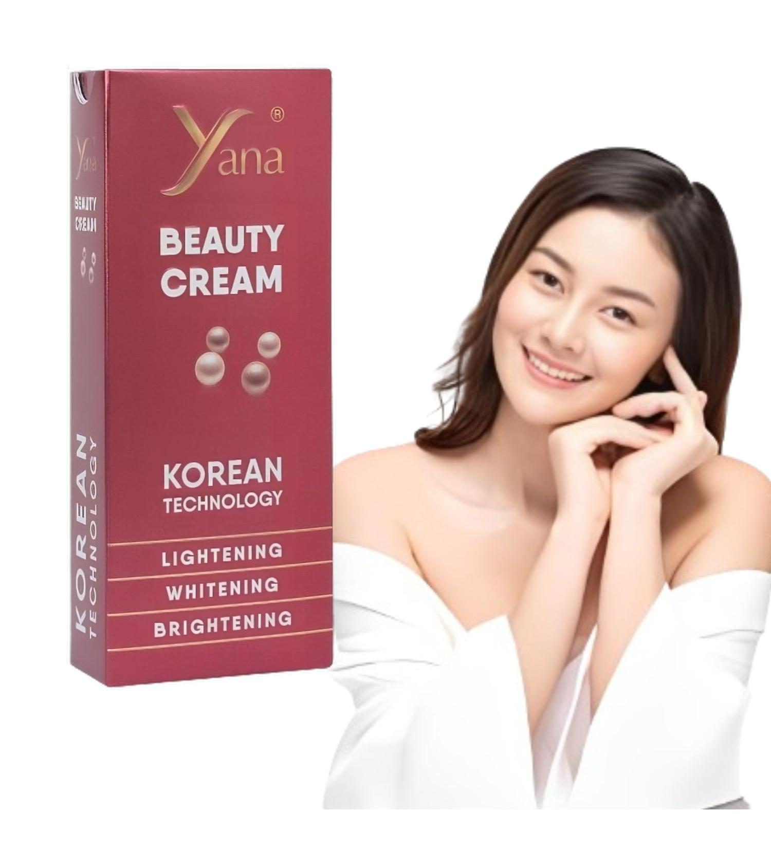 Yana Cosmetics Pvt ltd Yana Beauty Skin Whitening Brightening Lightening Cream For Women - Buy Online on GoSupps.com