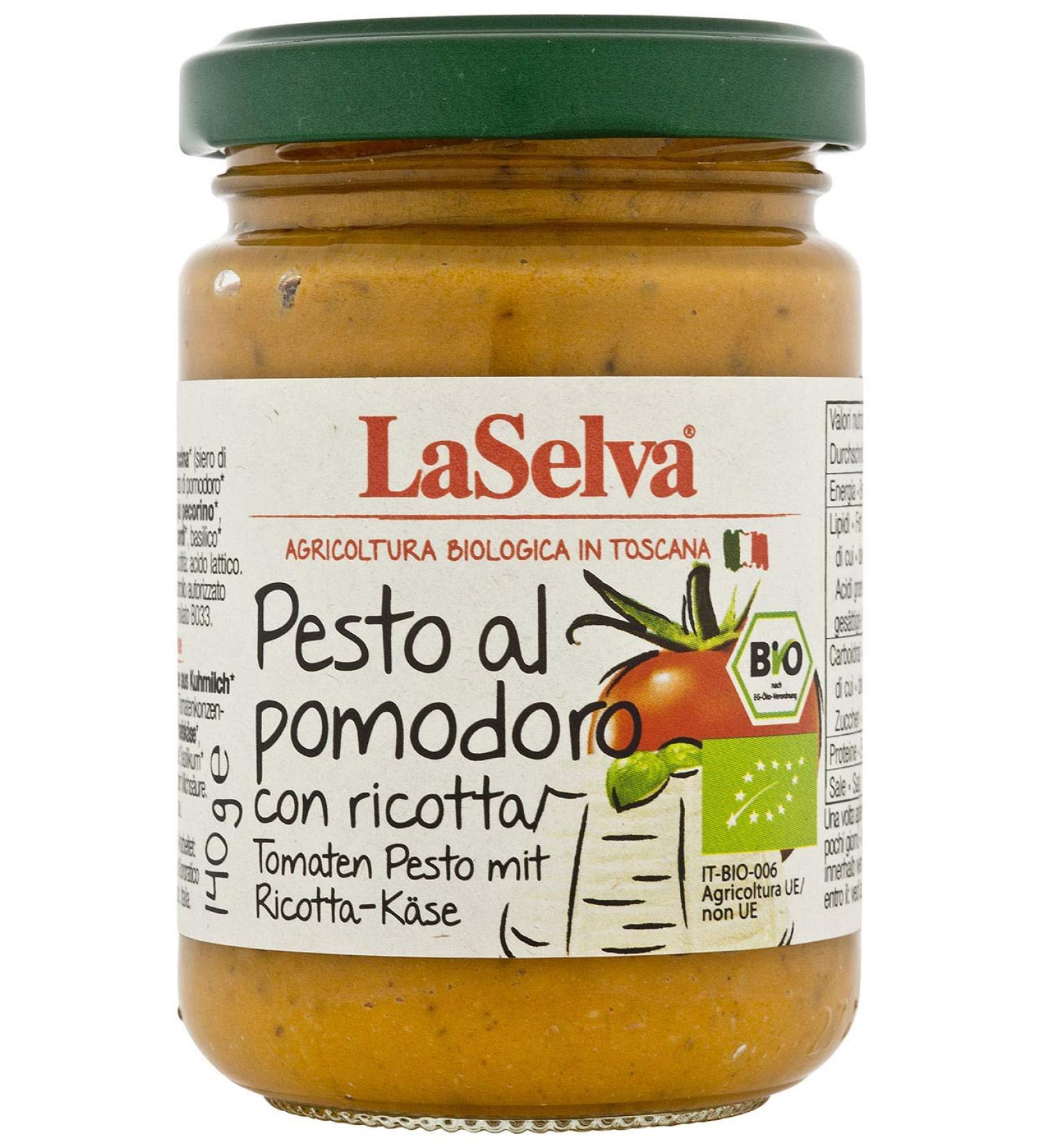 LaSelva LaSelva Pesto Rosso Ricotta Organic 130g