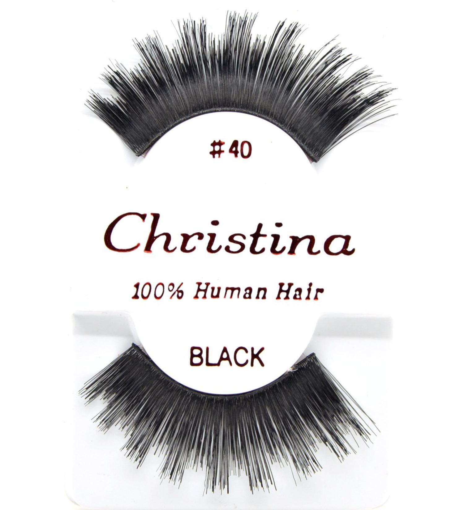 6packs Eyelashes - 40 by Christina