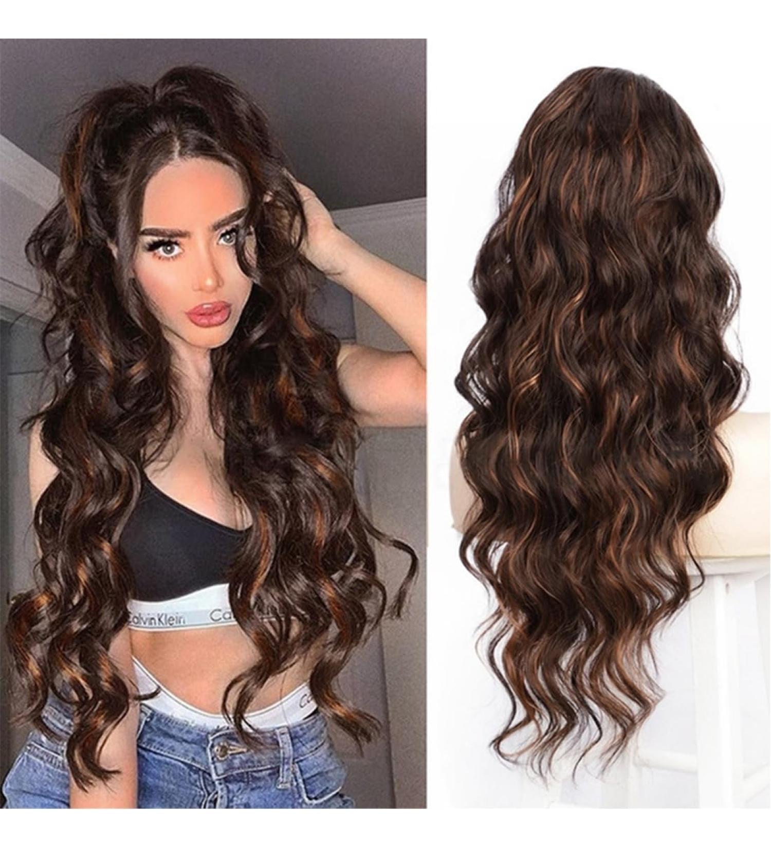 Lure Cordelstrokes Porse Hair Part Extensions - 60cm Wavy Synthetic Ponytail for Women | Shop Internationally - Buy Online on GoSupps.com