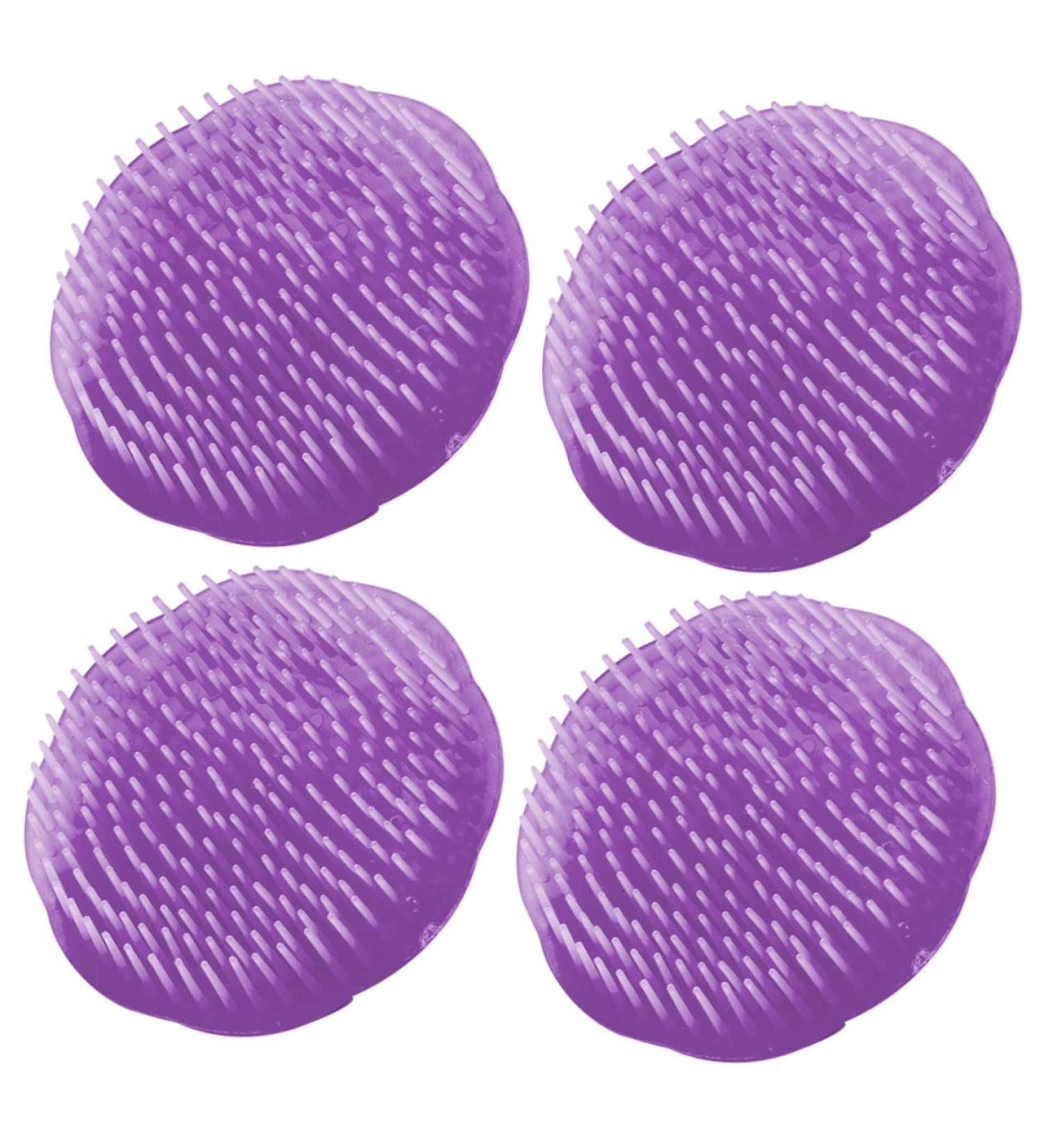 Goohochy 4-Piece Massage Shampoo Brush Set | Scalp Massager & Hair Wash Device for Ultimate Relaxation | Perfect for All Hair Types - Buy Online on GoSupps.com