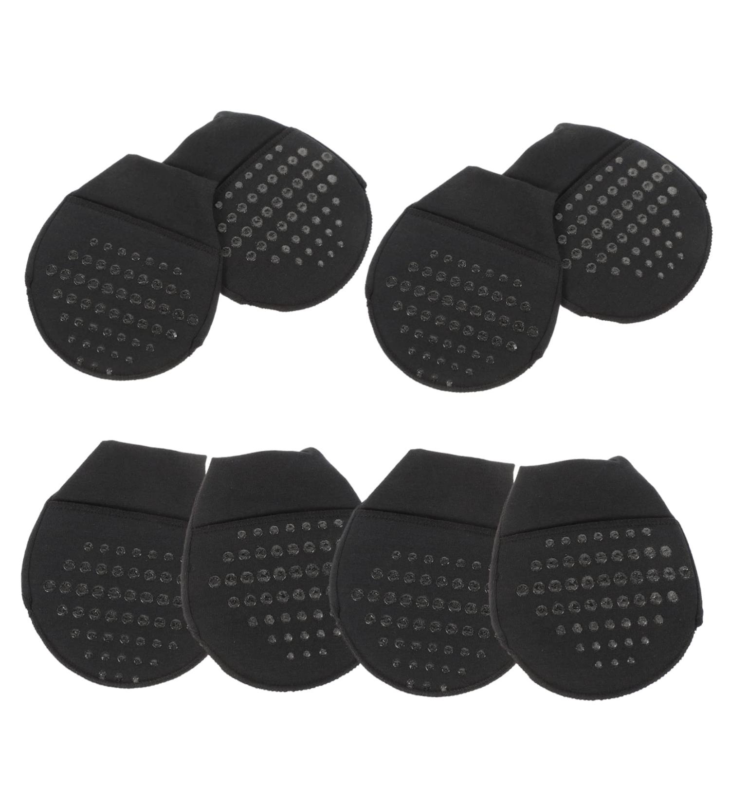 SEWOART 4 Pairs Forefoot Pad Supple Half Palm Socks Toe Liner Half Socks Invisible Toe Topper Socks Womens Socks Seamless Half Socks Silicone Women's High Heel Front Pad - Buy Online on GoSupps.com