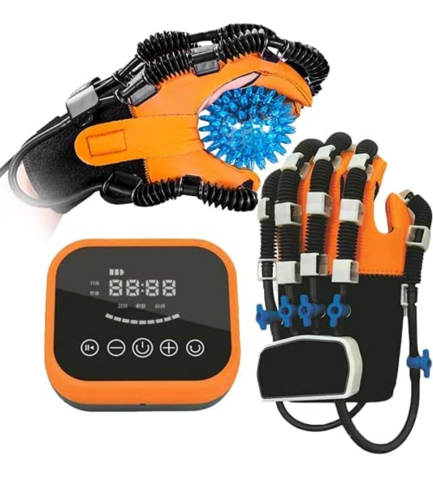 Upgrade Finger Training Rehabilitation Gloves Stroke Hand Splint Robot Gloves Hemiplegia Finger Trainer Stroke Hand Splint AssistiveTraining Equipment Finger Orthosis for Long-Term Relief Left Han Left Hand -L - Buy Online on GoSupps.com