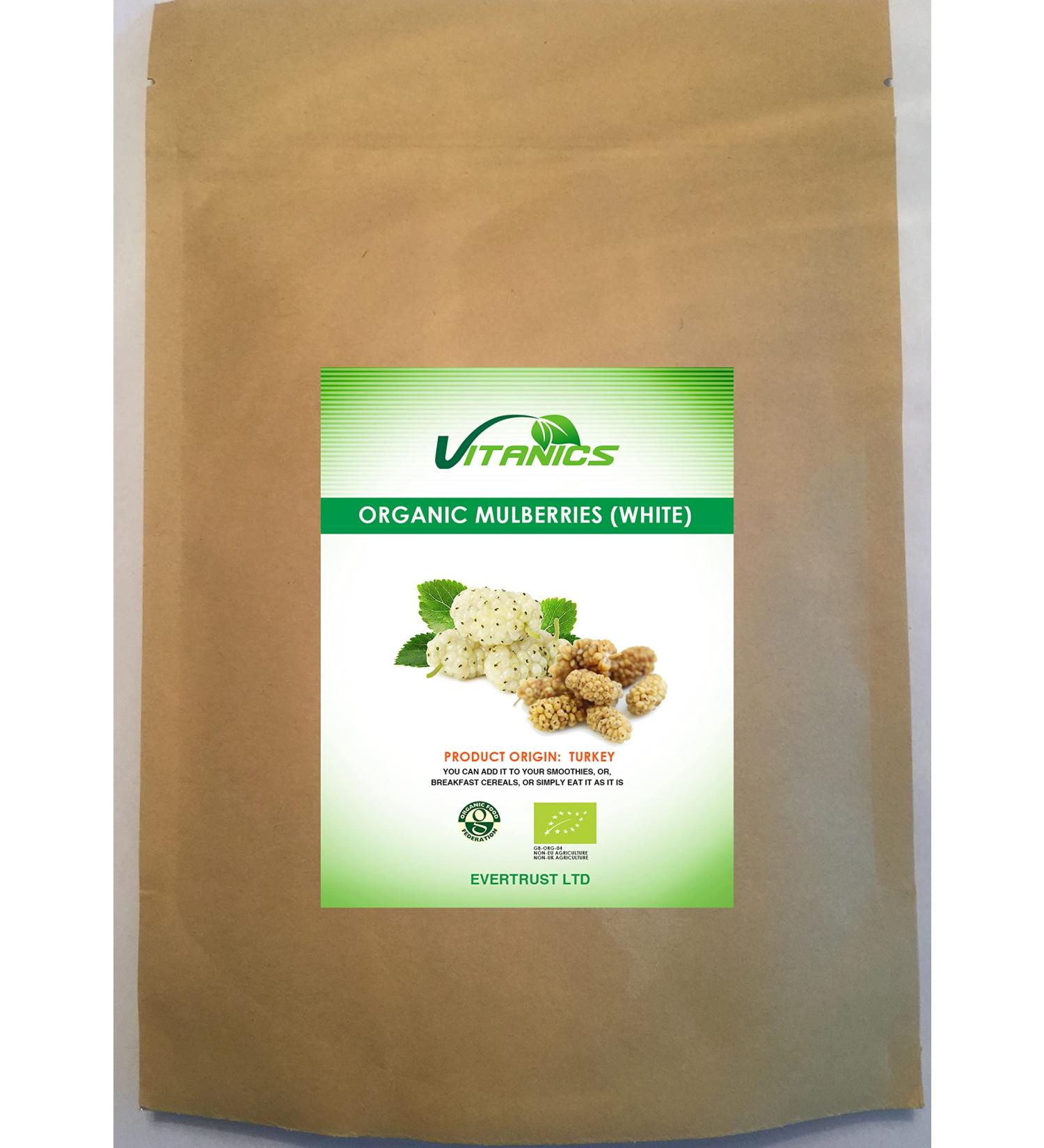 Vitanics Raw organic white berries (400g)