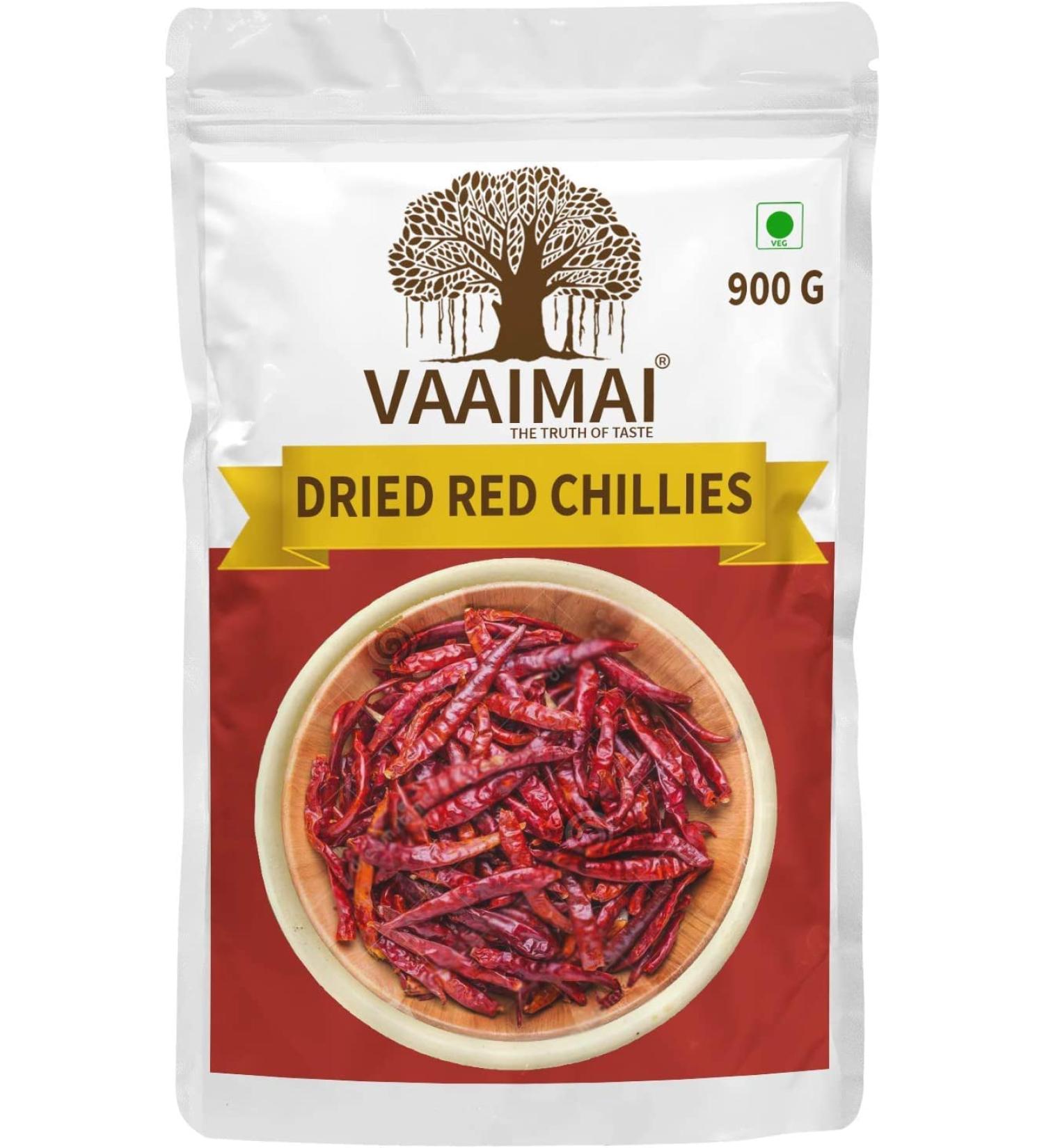 CROW VAUMAI Lal MirchPitty Red Peppers 400g - Buy Online on GoSupps.com