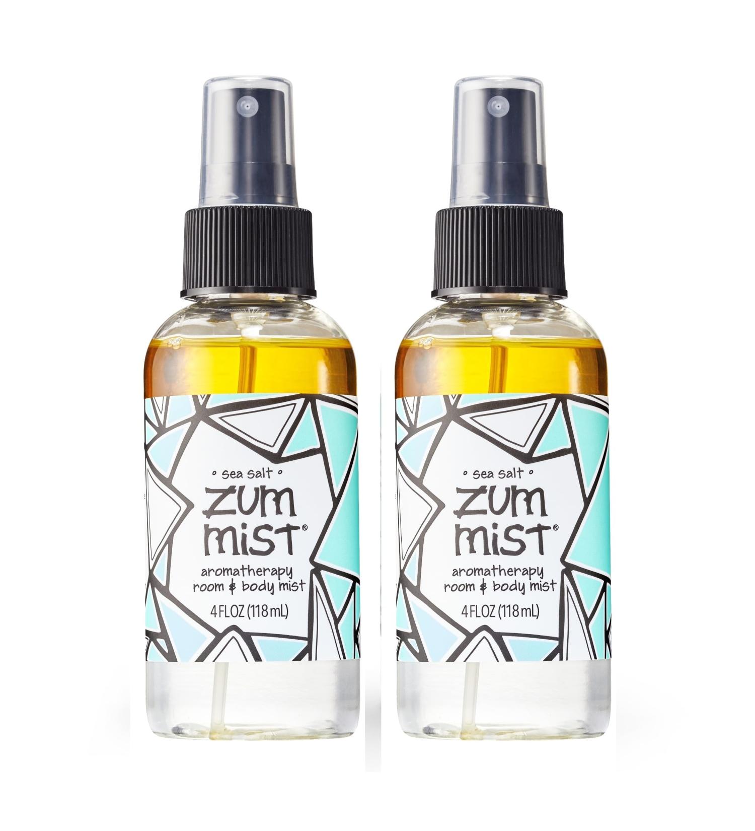 Indigo Wild Zum Mist Room & Body Spray - Aromatherapy Essential Oil Spray - Natural Body Mist & Room Spray - Sea Salt Scent - 4 fl oz (2 Pack) - Buy Online on GoSupps.com