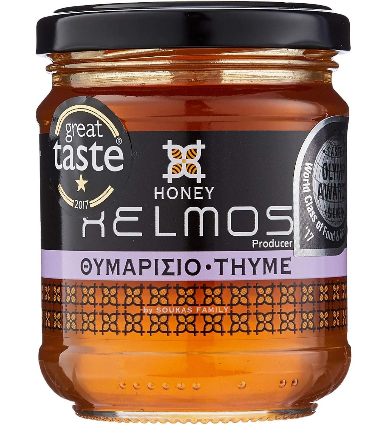 Helmos Greek Thyme Honey 250 g - Buy Online on GoSupps.com
