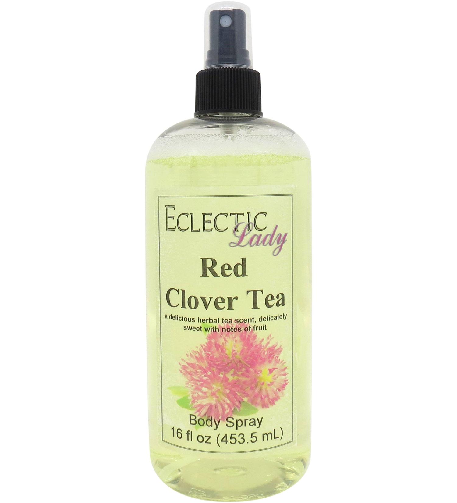 Red Clover Tea Body Spray 16 ounces Body Mist for Women with Clean Light & Gentle Fragrance Long Lasting Perfume with Comforting Scent for Men & Women Cologne with Soft Subtle Aroma For Daily 16 Fluid Ounces - Buy Online on GoSupps.com