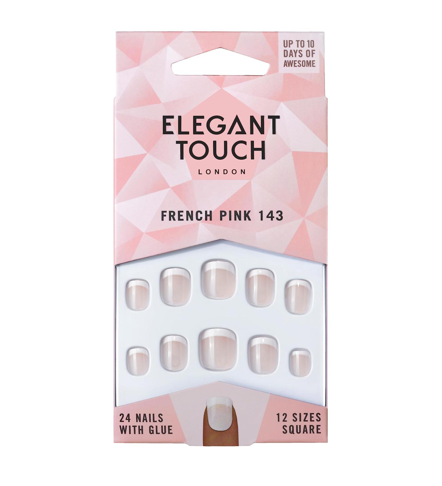 Elegant Touch French Nails 143 Pink 1 count (Pack of 1) - Buy Online on GoSupps.com