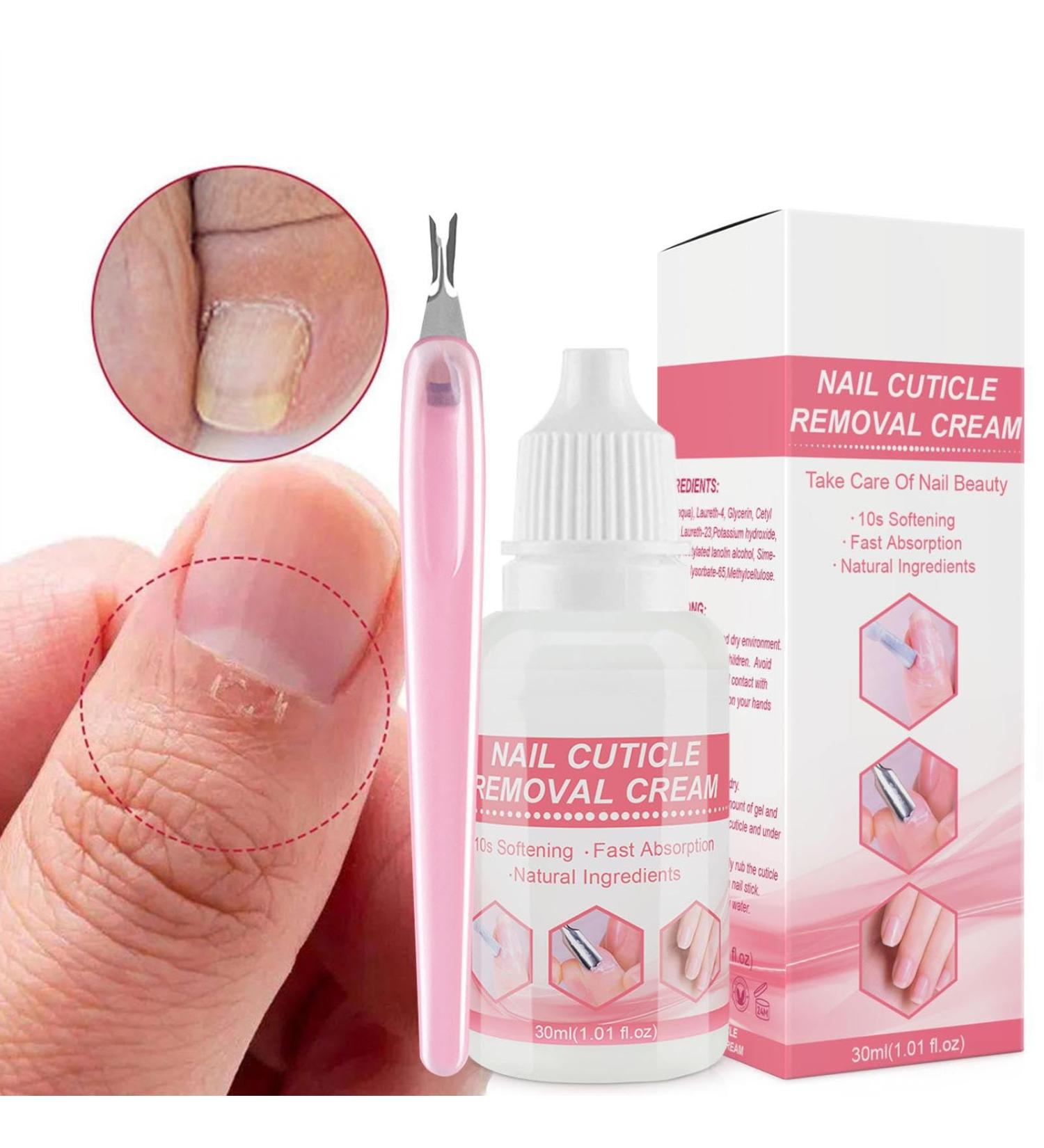 Cuticle Cream For Nails Cuticle Softener & Remover | 30ml Instant Fast Absorption Gentle Softening Cuticle Remover Cream Maintain Healthy Cuticles Frifer - Buy Online on GoSupps.com
