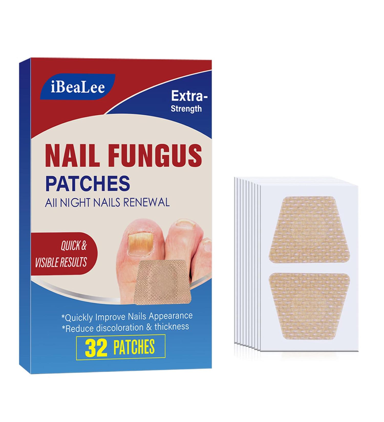 Fungal Nail Treatment - Nail Fungus Treatment for Toenail - Toe Nail Treatment Extra Strong - Nail Repair Treatment for Restores Damaged Nails - 8 Hours Nail Repair Restores Healthy Nails(32 Patches) - Buy Online on GoSupps.com