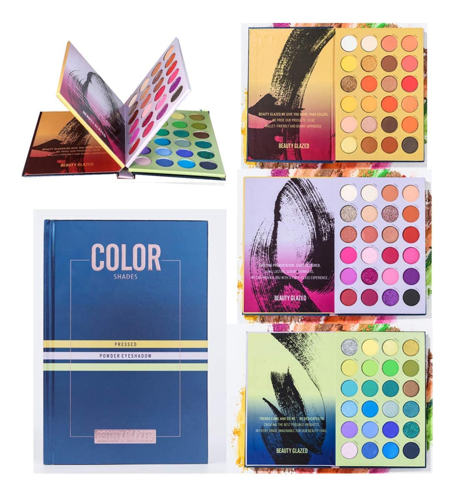 Beauty Glazed 72 Color Eyeshadow Palette - Professional Glitter Matte & Shimmer - Waterproof Makeup - Shop Internationally - Buy Online on GoSupps.com