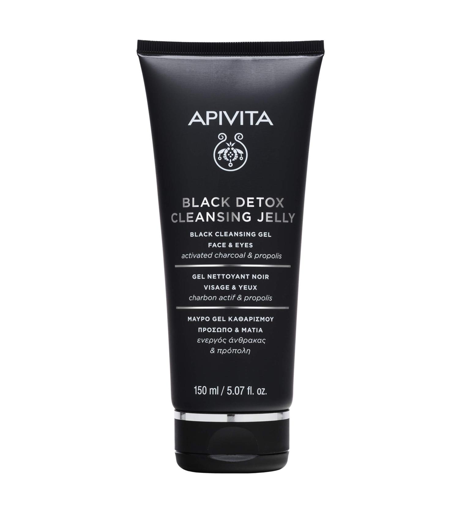 Apivita Black Detox Cleanser 150ml - Purifying Face Wash | Buy Online Internationally - Buy Online on GoSupps.com
