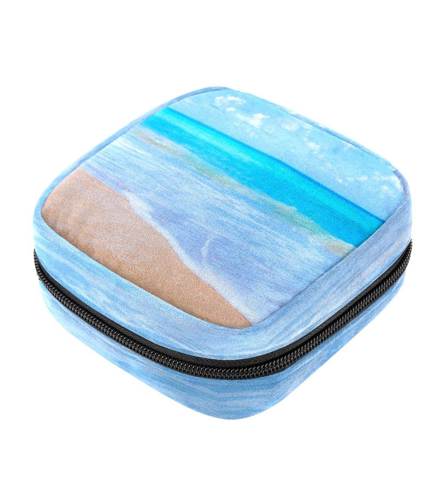 Menstruation Pad Bag with Zipper | Women's Napkin & Tampon Collection Bags - Amazing Andaman-Umphang - Buy Online on GoSupps.com